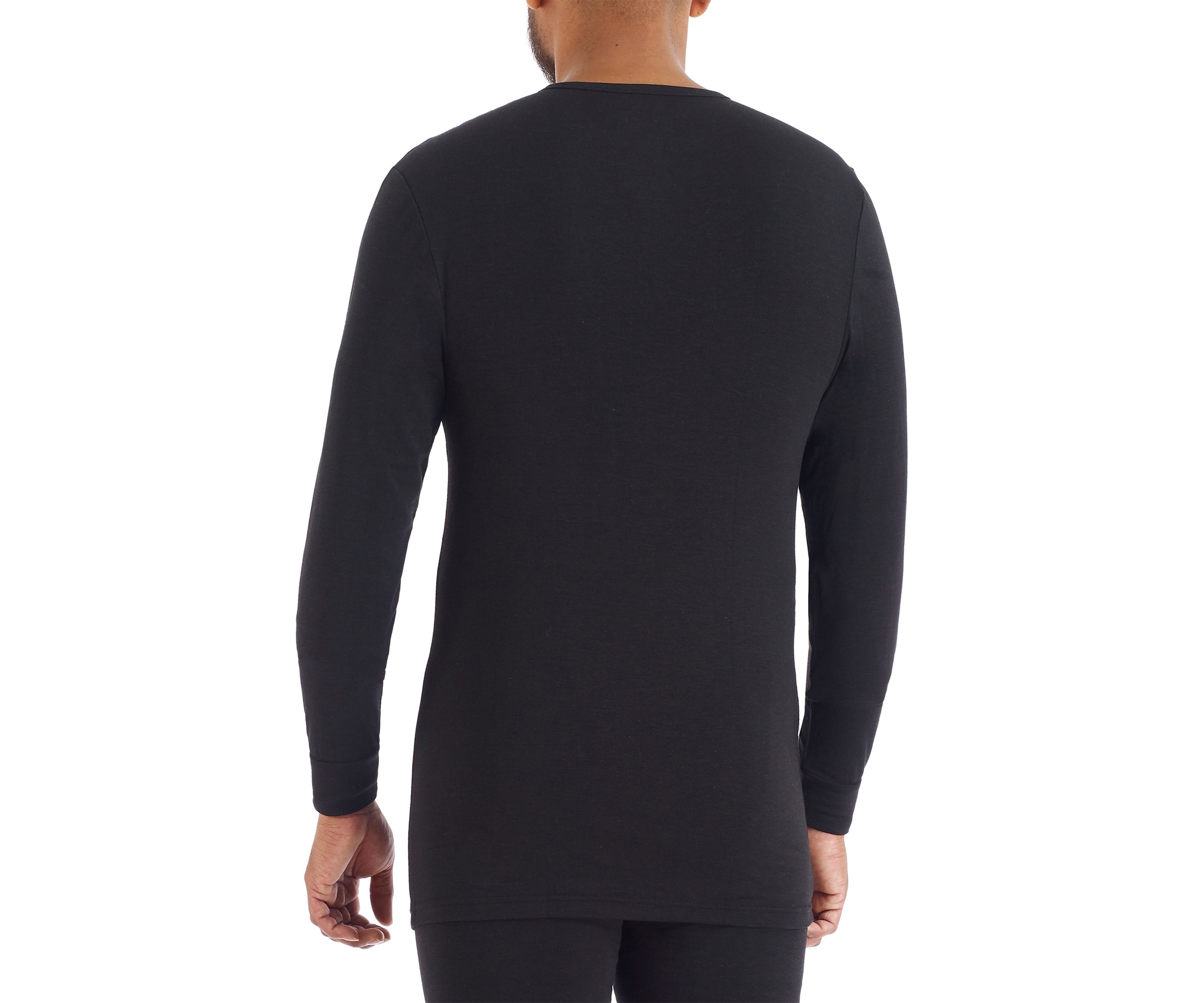Mens Long Sleeve Crew Neck Performance Underwear