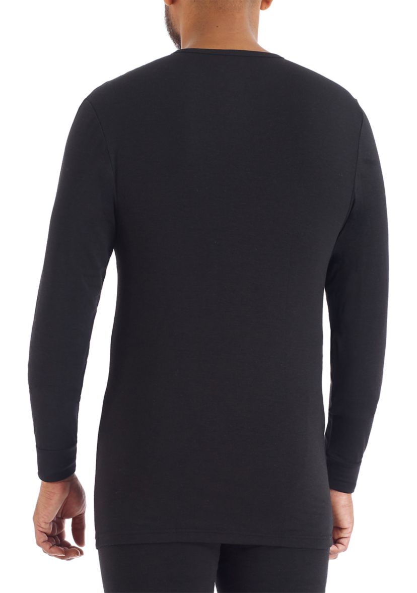 Mens Long Sleeve Crew Neck Performance Underwear