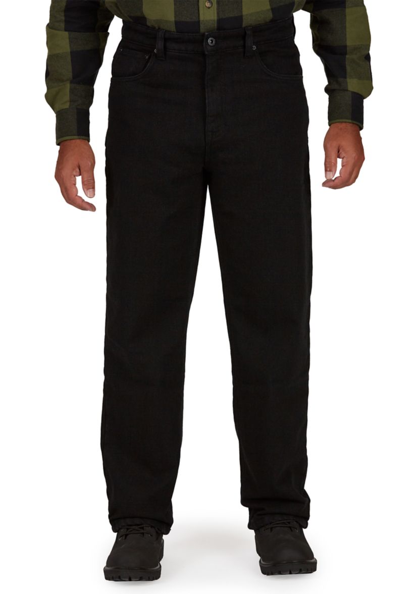 Buffalo Fleece Lined 5 Pocket Jeans