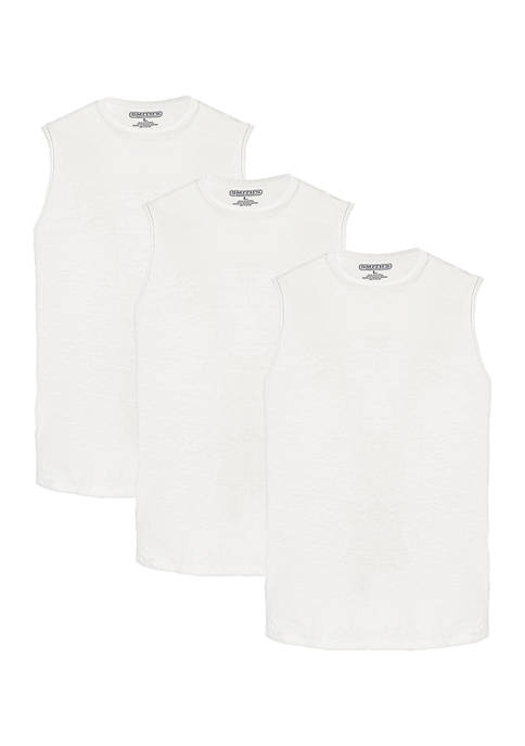 3-Pack Cotton Muscle T-Shirts