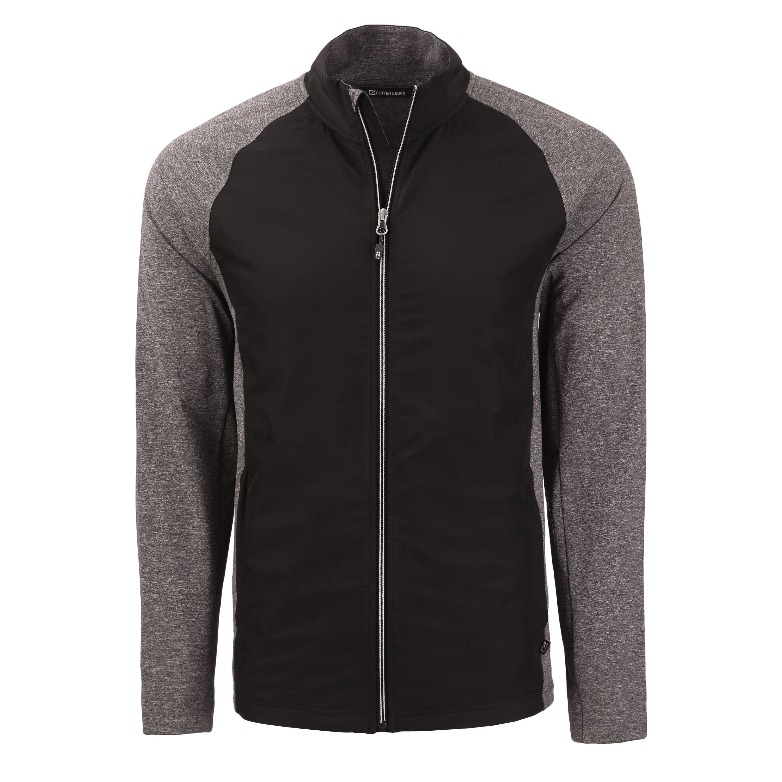 Cutter & Buck Adapt Eco Knit Hybrid Recycled Mens Big & Tall Full Zip Jacket