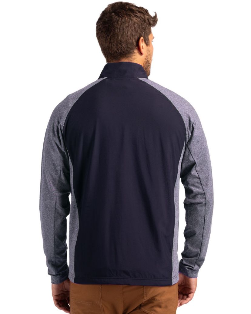 Cutter & Buck Adapt Eco Knit Hybrid Recycled Mens Big & Tall Full Zip Jacket