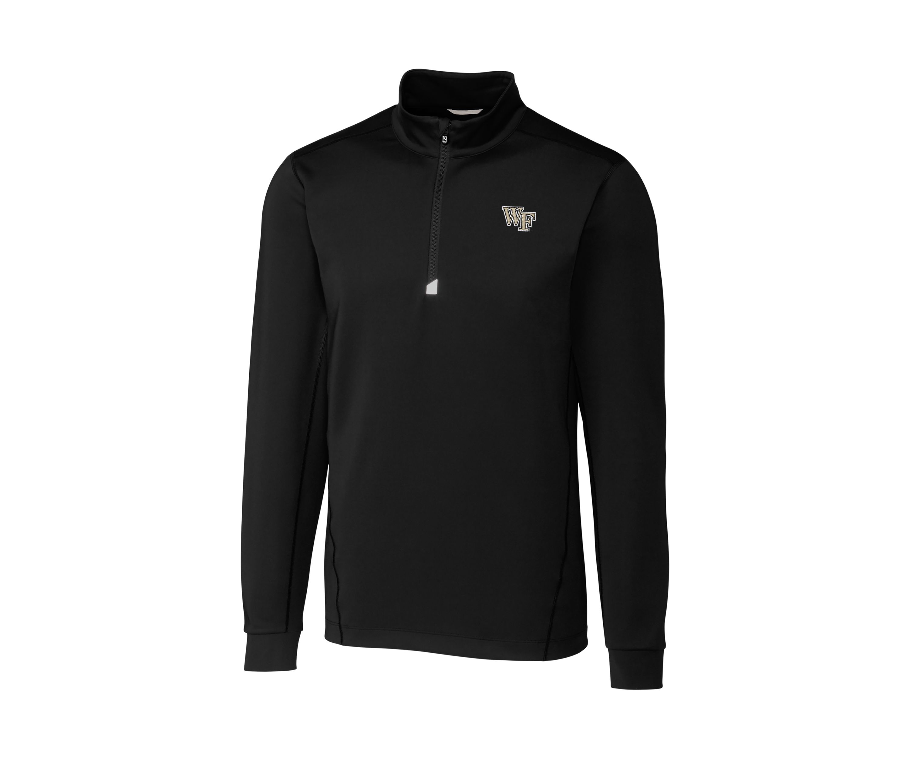 Big & Tall NCAA Wake Forest Demon Deacons Traverse Half Zip