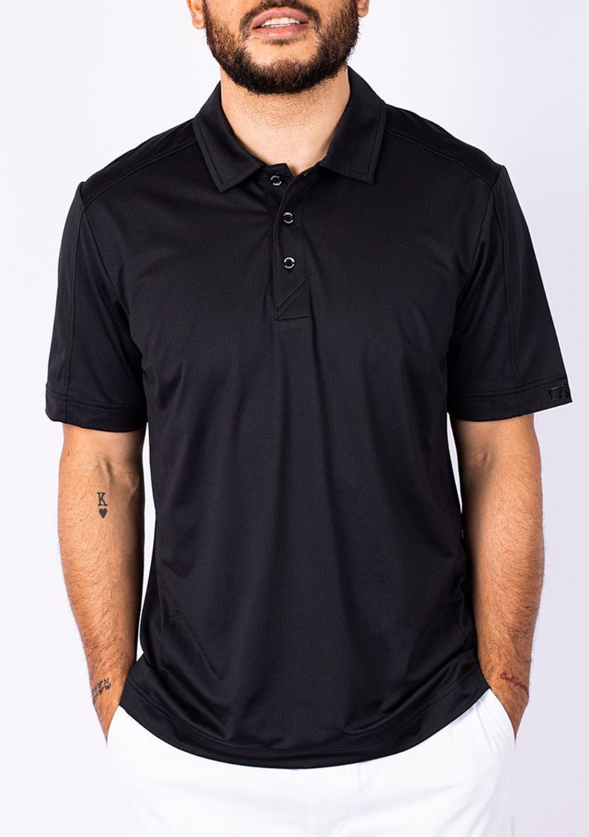 Prospect Textured Stretch Big & Tall Polo