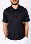 Big & Tall Prospect Textured Stretch Polo