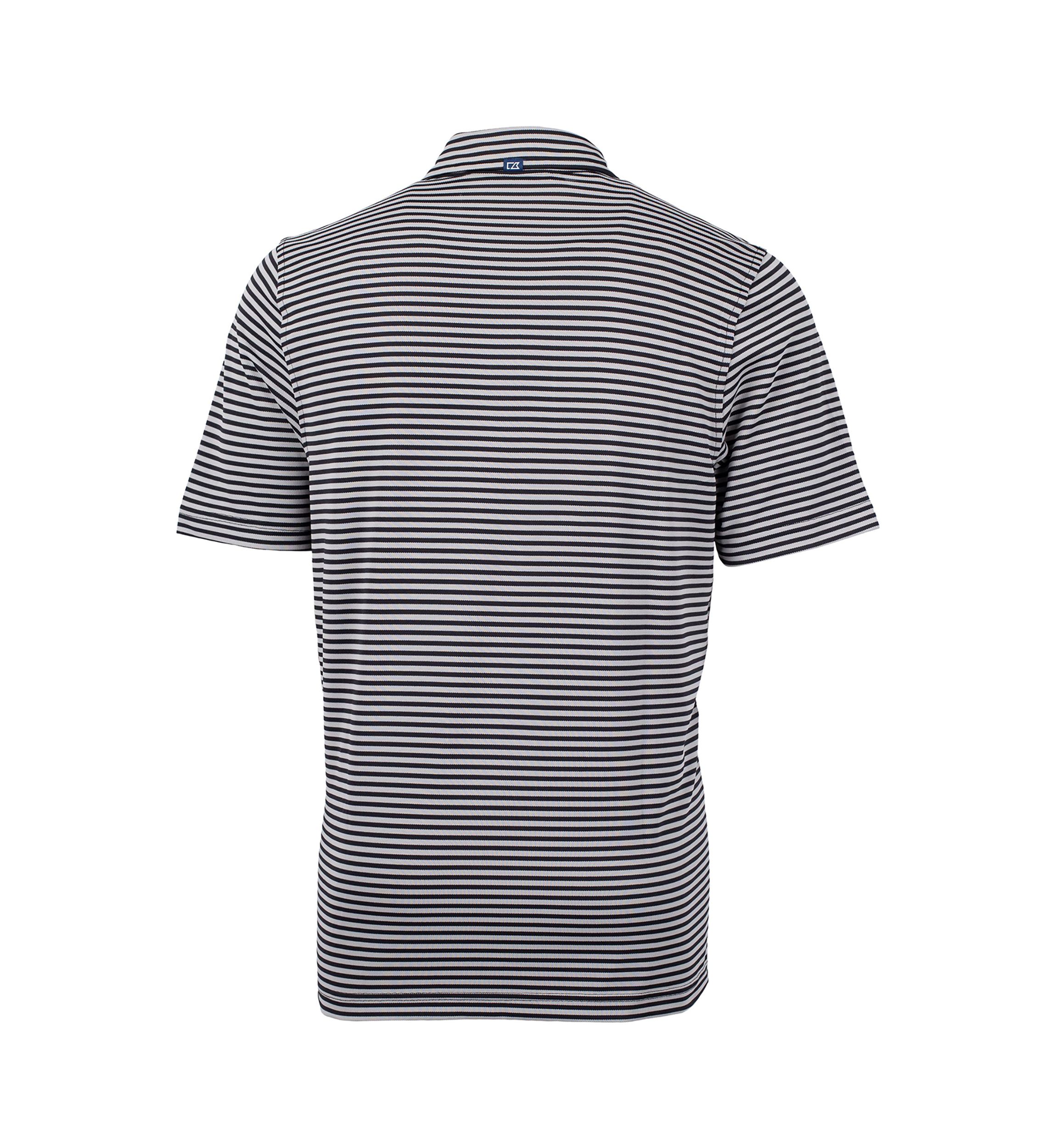 Big & Tall Virtue Eco Pique Stripe Recycled Mens Big and Tall Polo