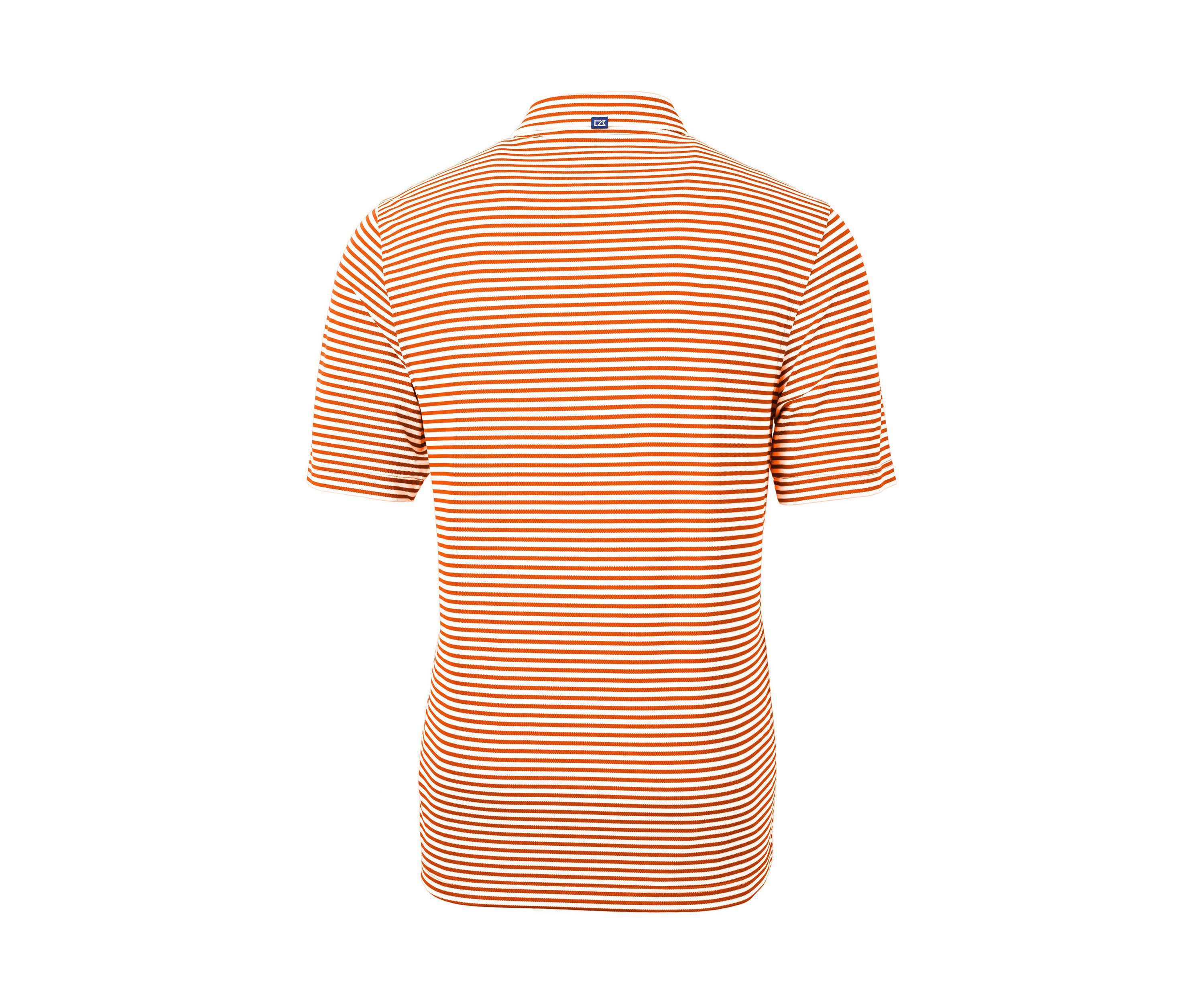 Big & Tall Virtue Eco Pique Stripe Recycled Mens Big and Tall Polo