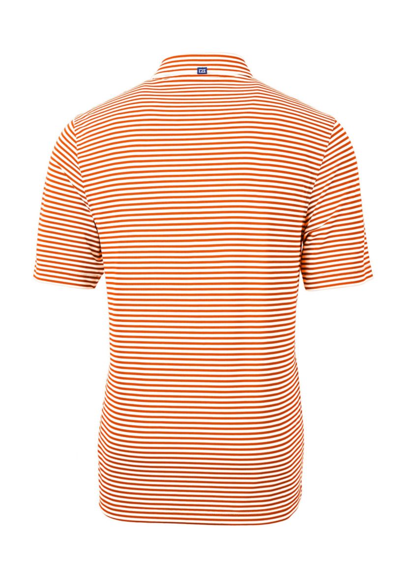 Big & Tall Virtue Eco Pique Stripe Recycled Mens Big and Tall Polo