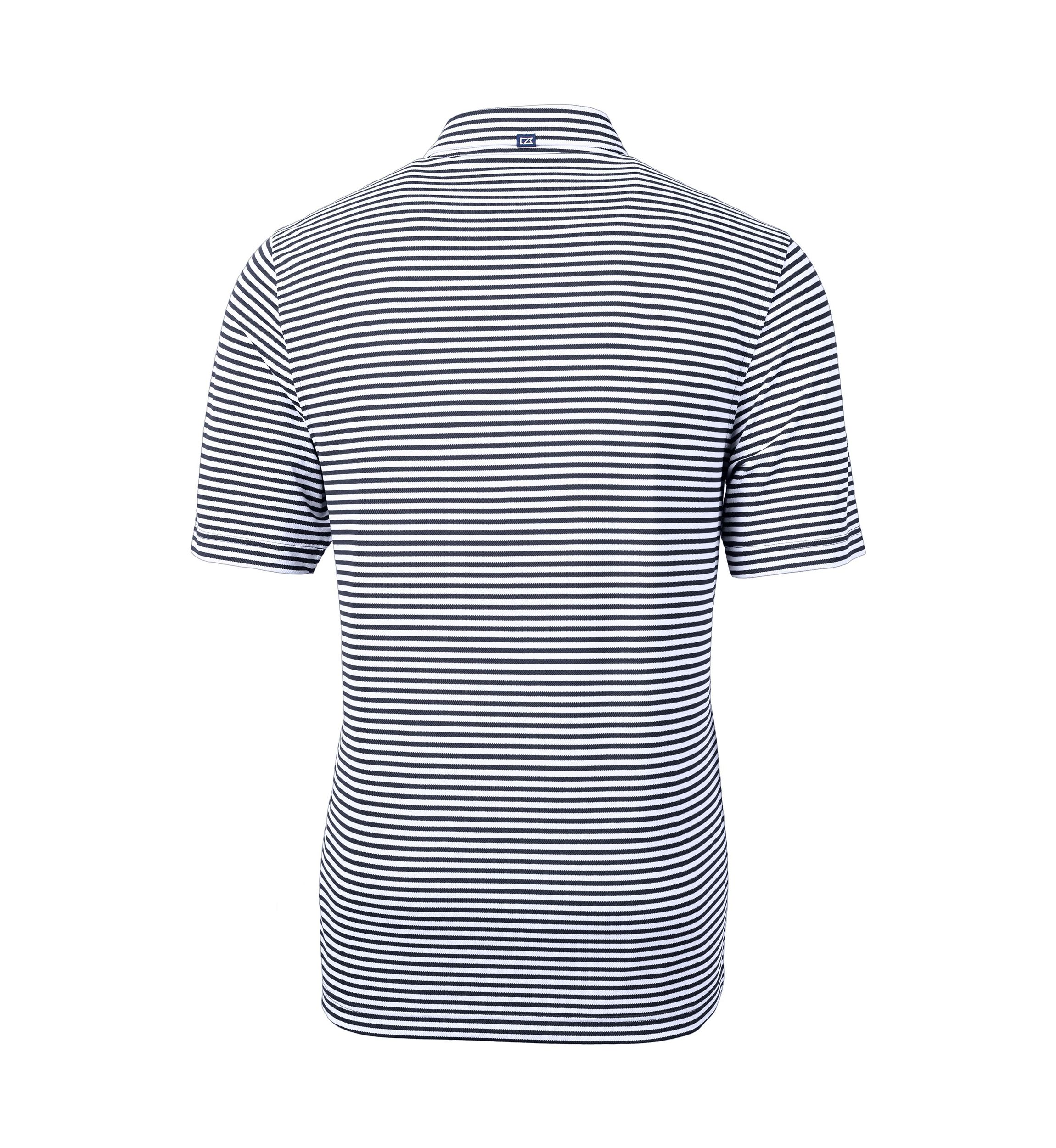 Big & Tall Virtue Eco Pique Stripe Recycled Mens Big and Tall Polo