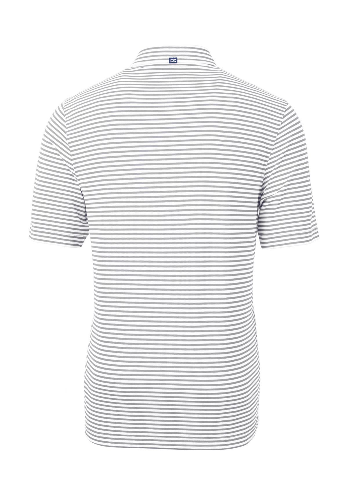 Big & Tall Virtue Eco Pique Stripe Recycled Mens Big and Tall Polo