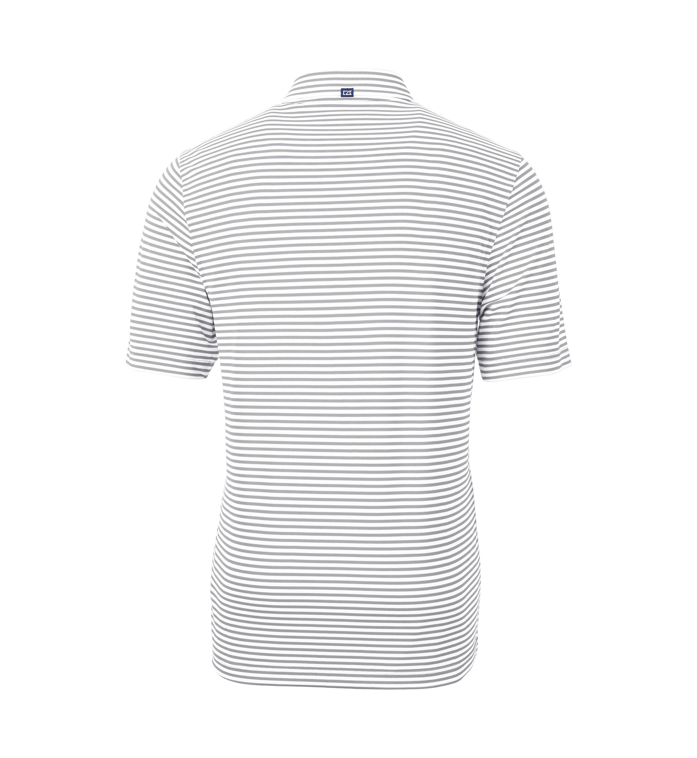 Big & Tall Virtue Eco Pique Stripe Recycled Mens Big and Tall Polo