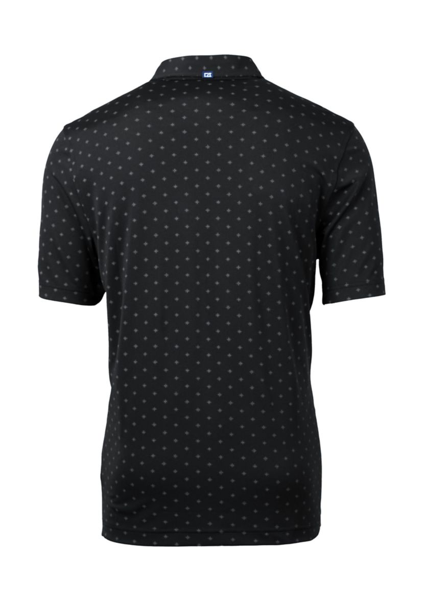 Virtue Eco Pique Tile Print Recycled Big & Tall Polo
