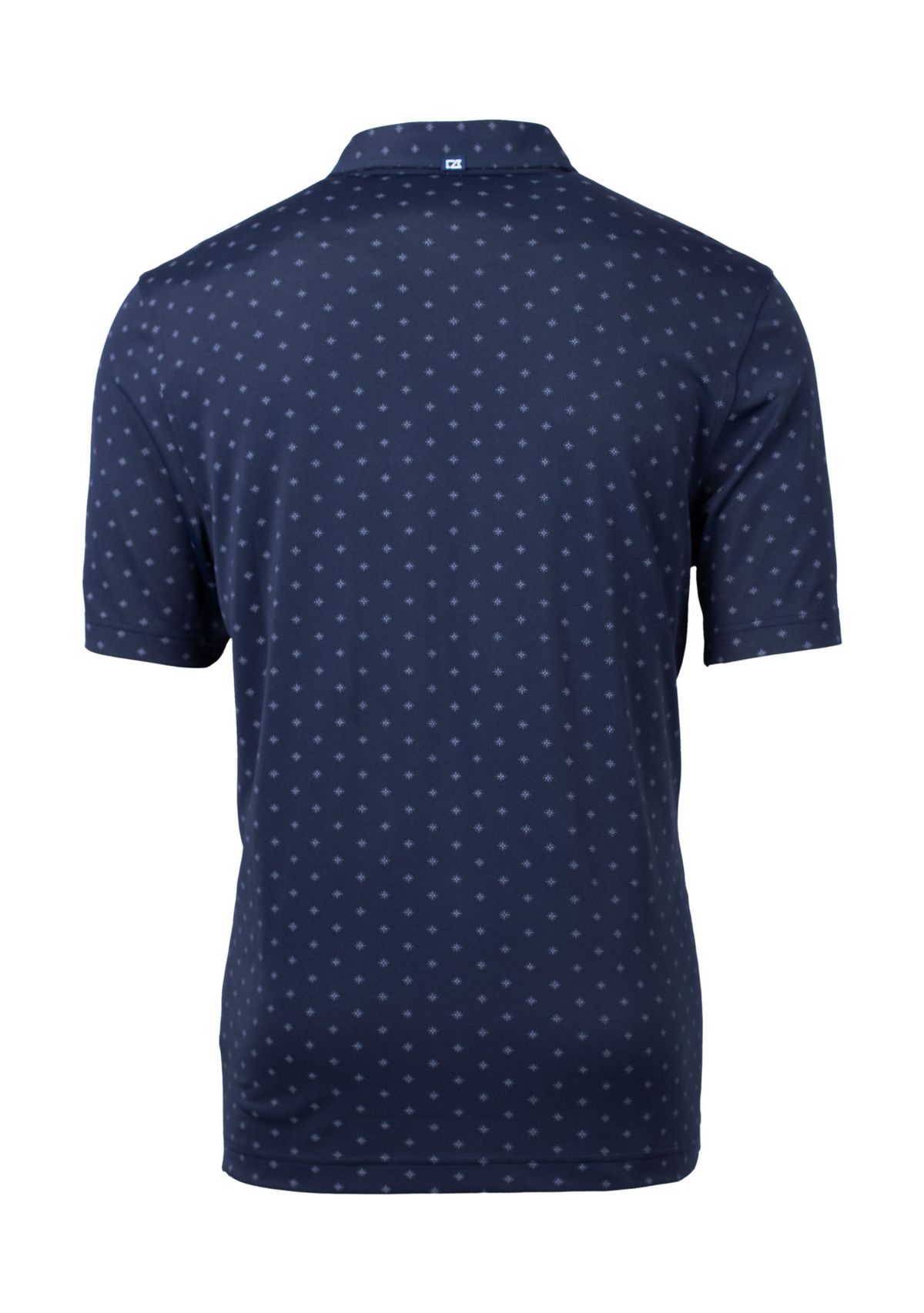 Virtue Eco Pique Tile Print Recycled Big & Tall Polo