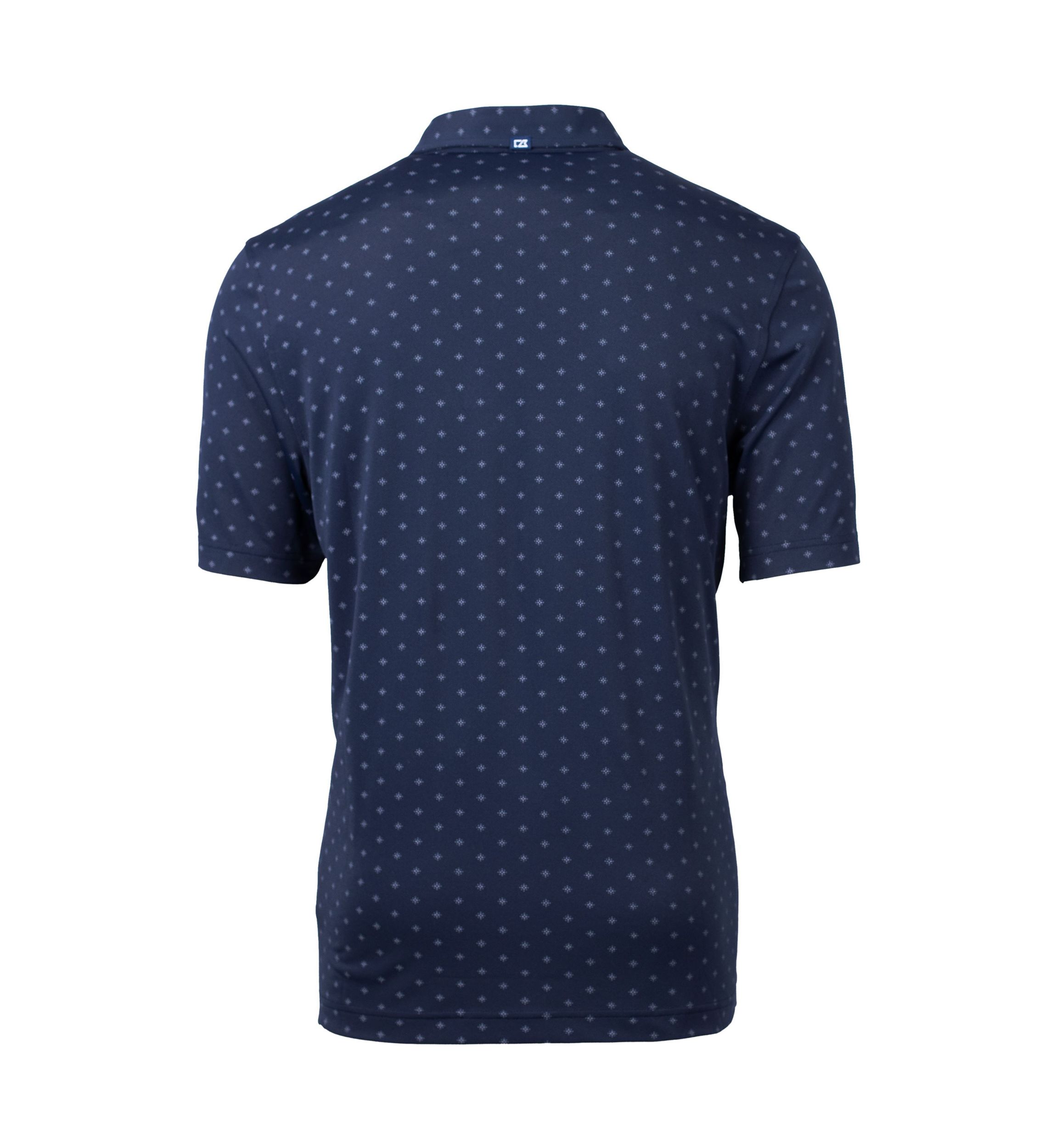 Virtue Eco Pique Tile Print Recycled Big & Tall Polo