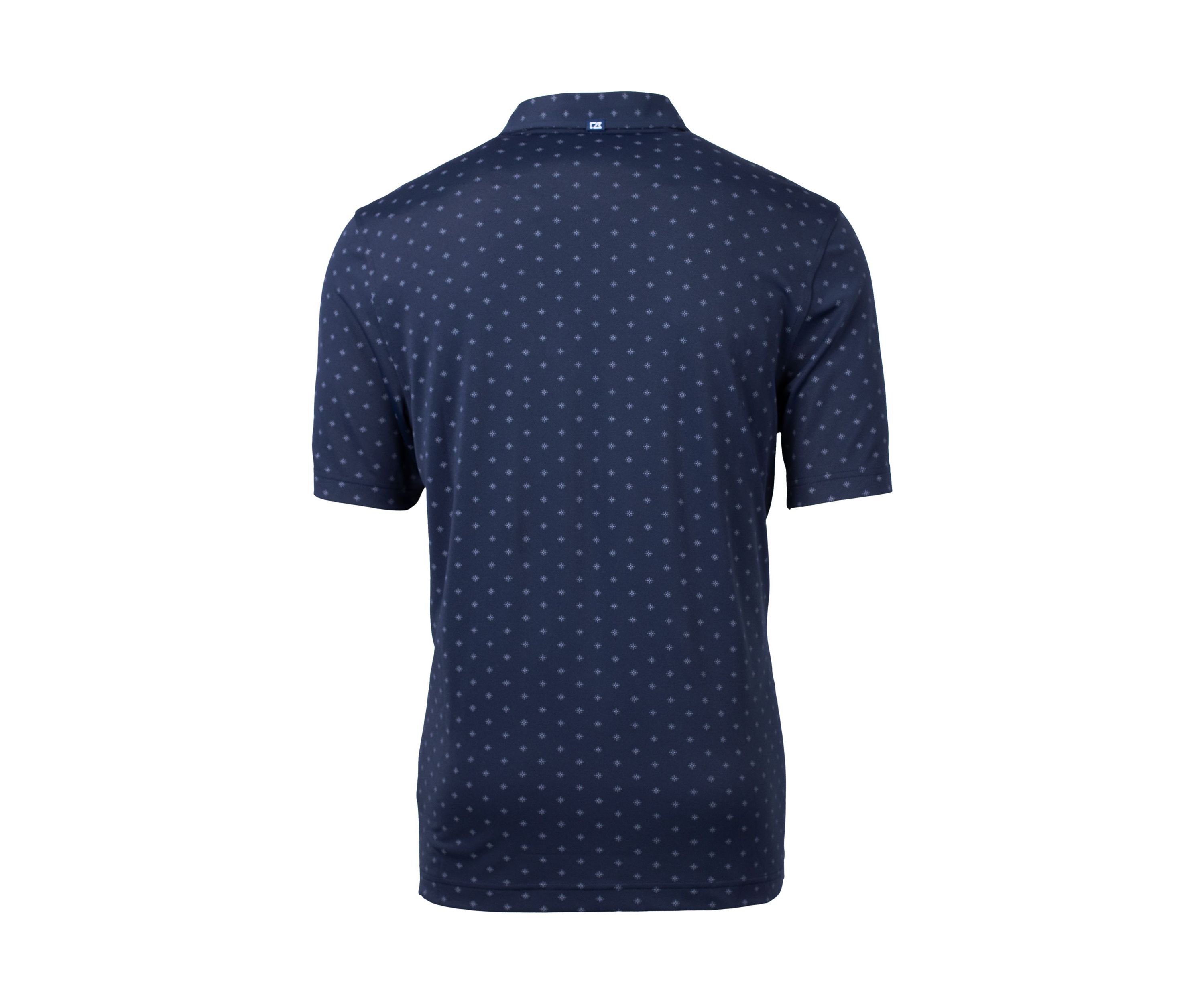 Virtue Eco Pique Tile Print Recycled Big & Tall Polo