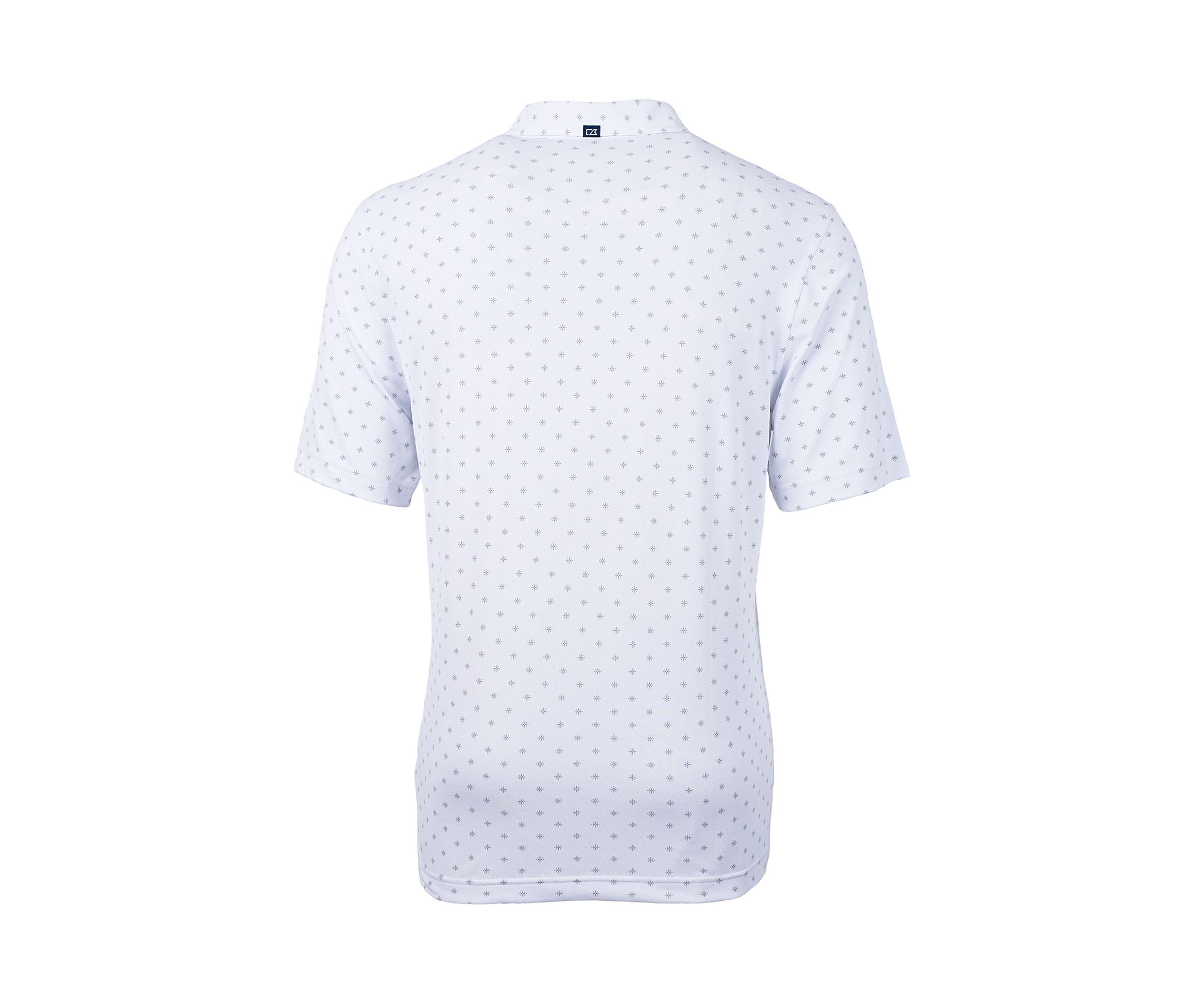 Virtue Eco Pique Tile Print Recycled Big & Tall Polo