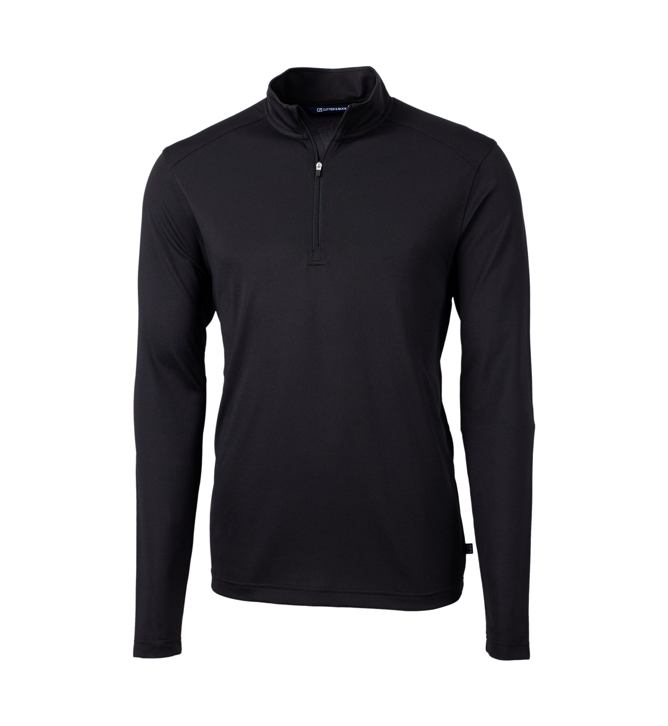 Virtue Eco Pique Recycled Quarter Zip Big & Tall Pullover