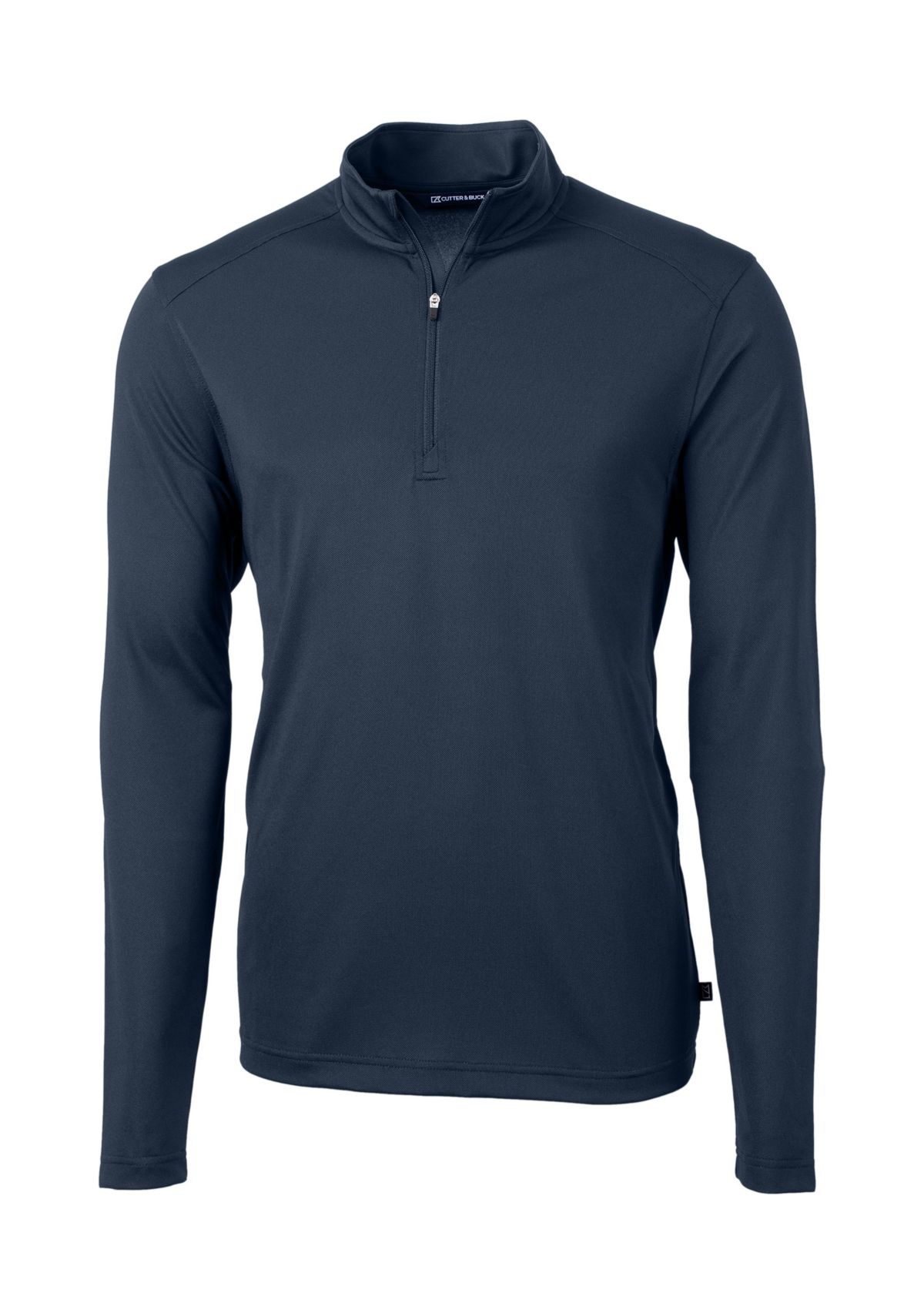 Virtue Eco Pique Recycled Quarter Zip Big & Tall Pullover