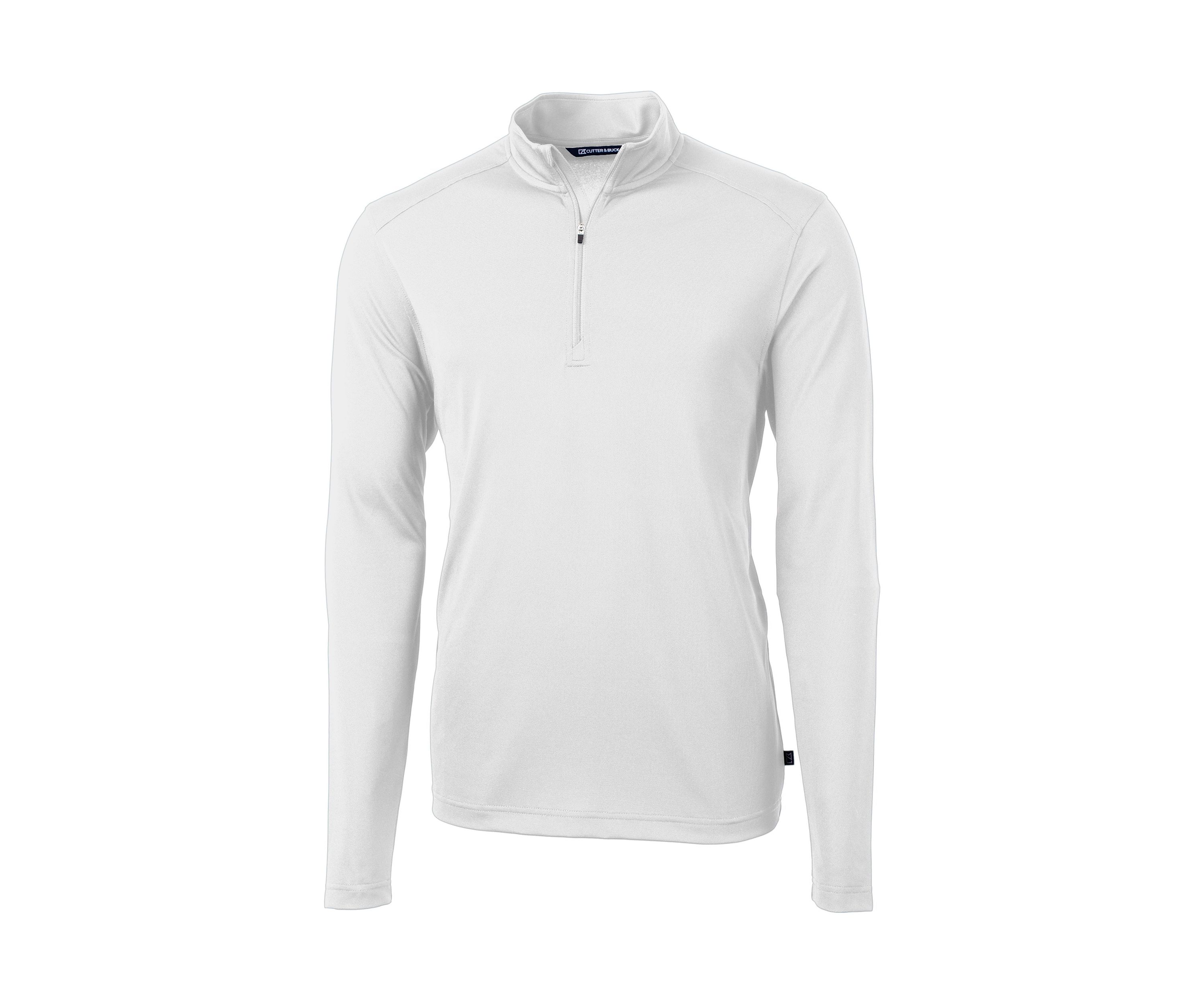 Virtue Eco Pique Recycled Quarter Zip Big & Tall Pullover