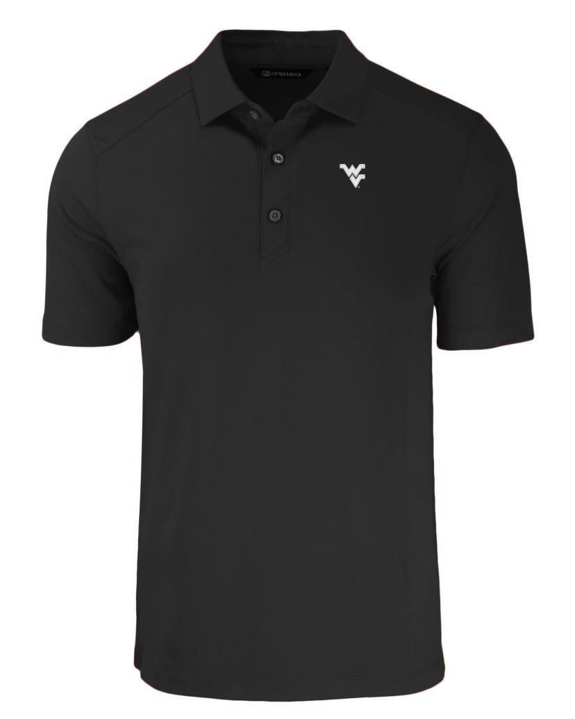Big & Tall NCAA West Virginia Mountaineers Forge Eco Stretch Recycled Polo