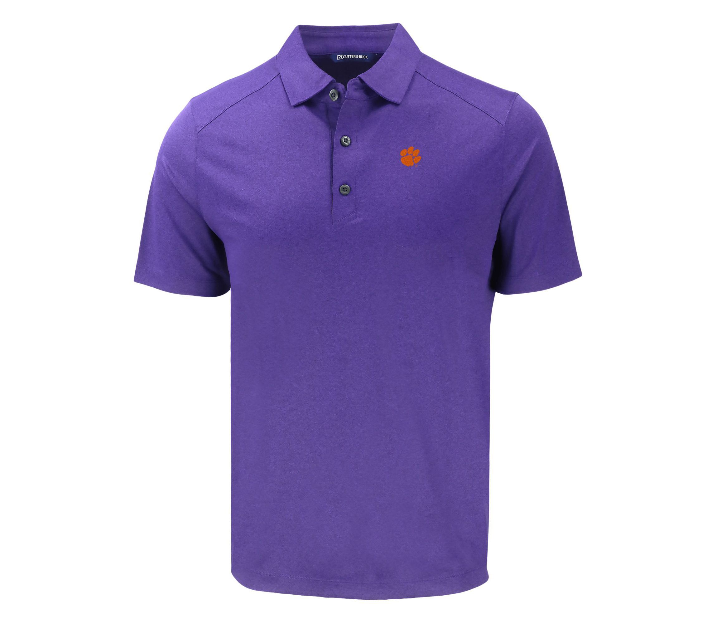 Big & Tall NCAA Clemson Tigers Forge Eco Stretch Recycled Polo