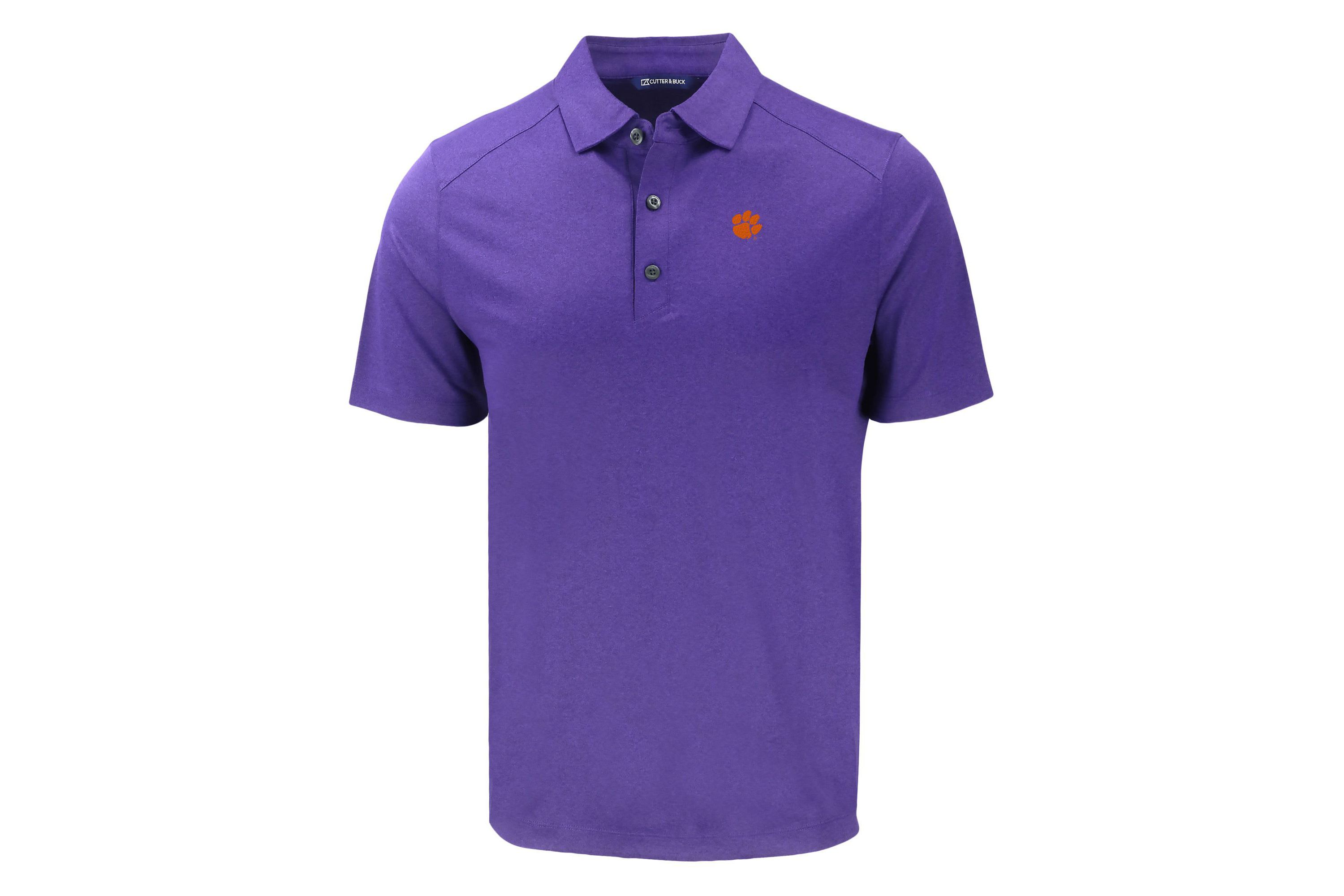 Big & Tall NCAA Clemson Tigers Forge Eco Stretch Recycled Polo