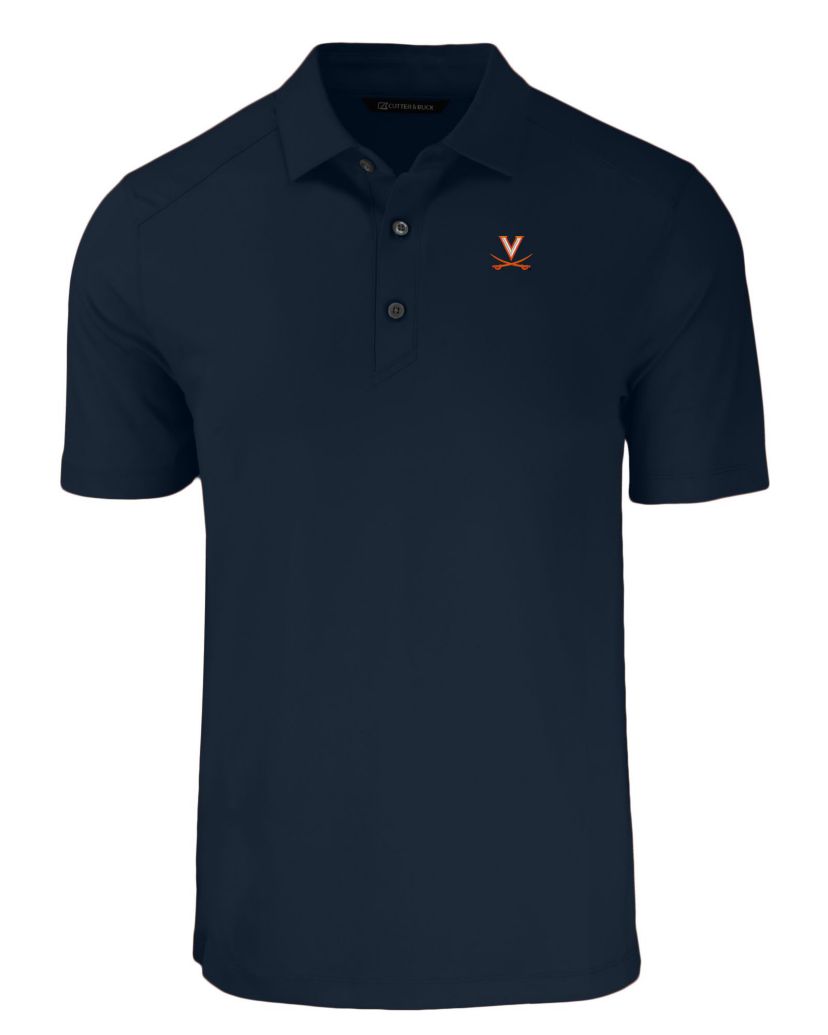 Big & Tall NCAA Virginia Cavaliers Forge Eco Stretch Recycled Polo
