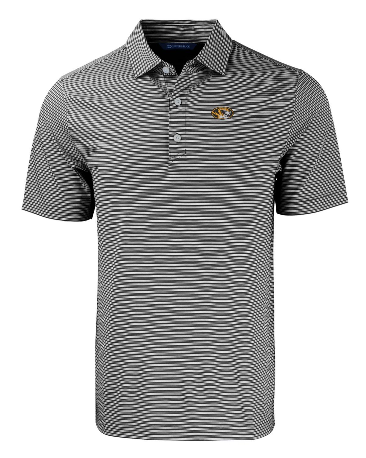 Big & Tall NCAA Missouri Tigers Forge Eco Double Stripe Stretch Recycled Polo
