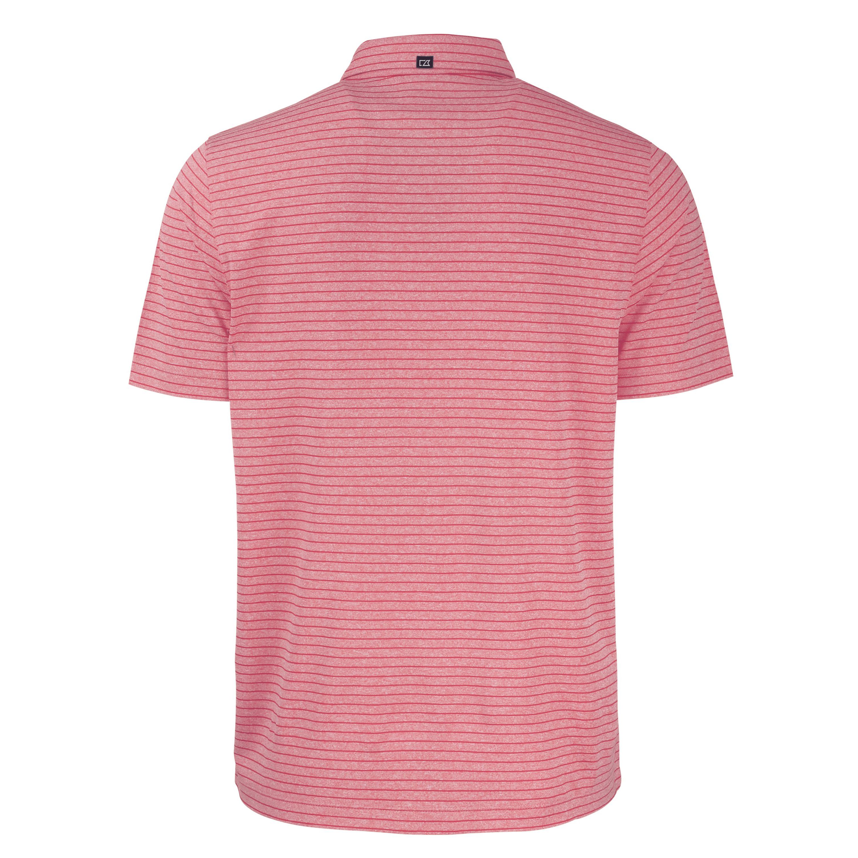 Big & Tall NCAA Arkansas Razorbacks Forge Eco Heather Stripe Stretch Recycled Polo
