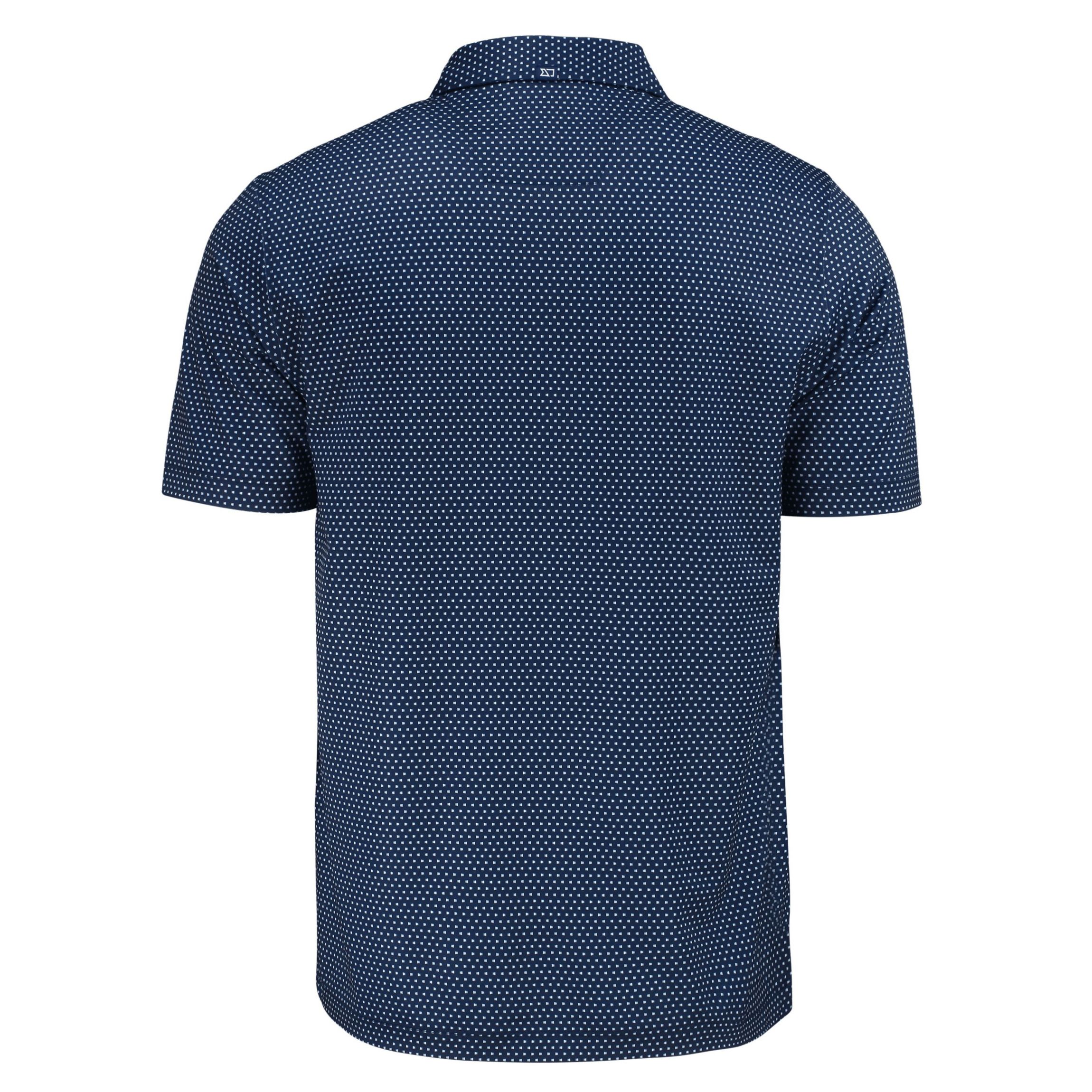 Cutter & Buck Pike Eco Shadow Check Print Recycled Mens Big & Tall Polo