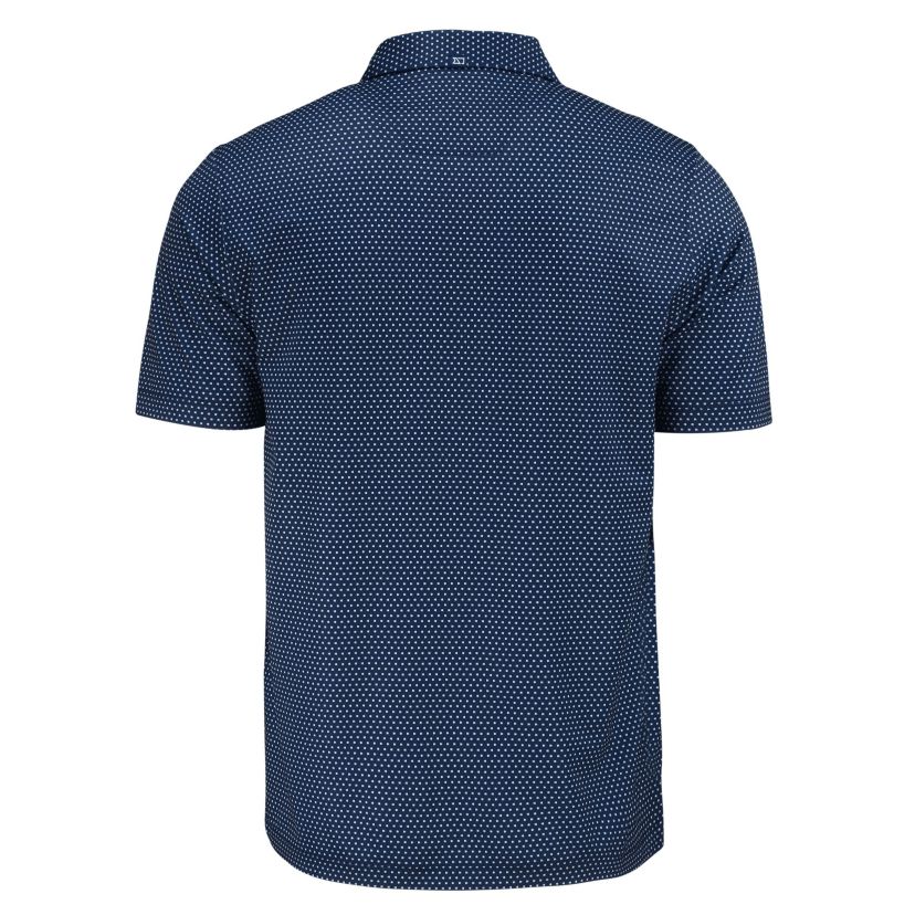 Cutter & Buck Pike Eco Shadow Check Print Recycled Mens Big & Tall Polo