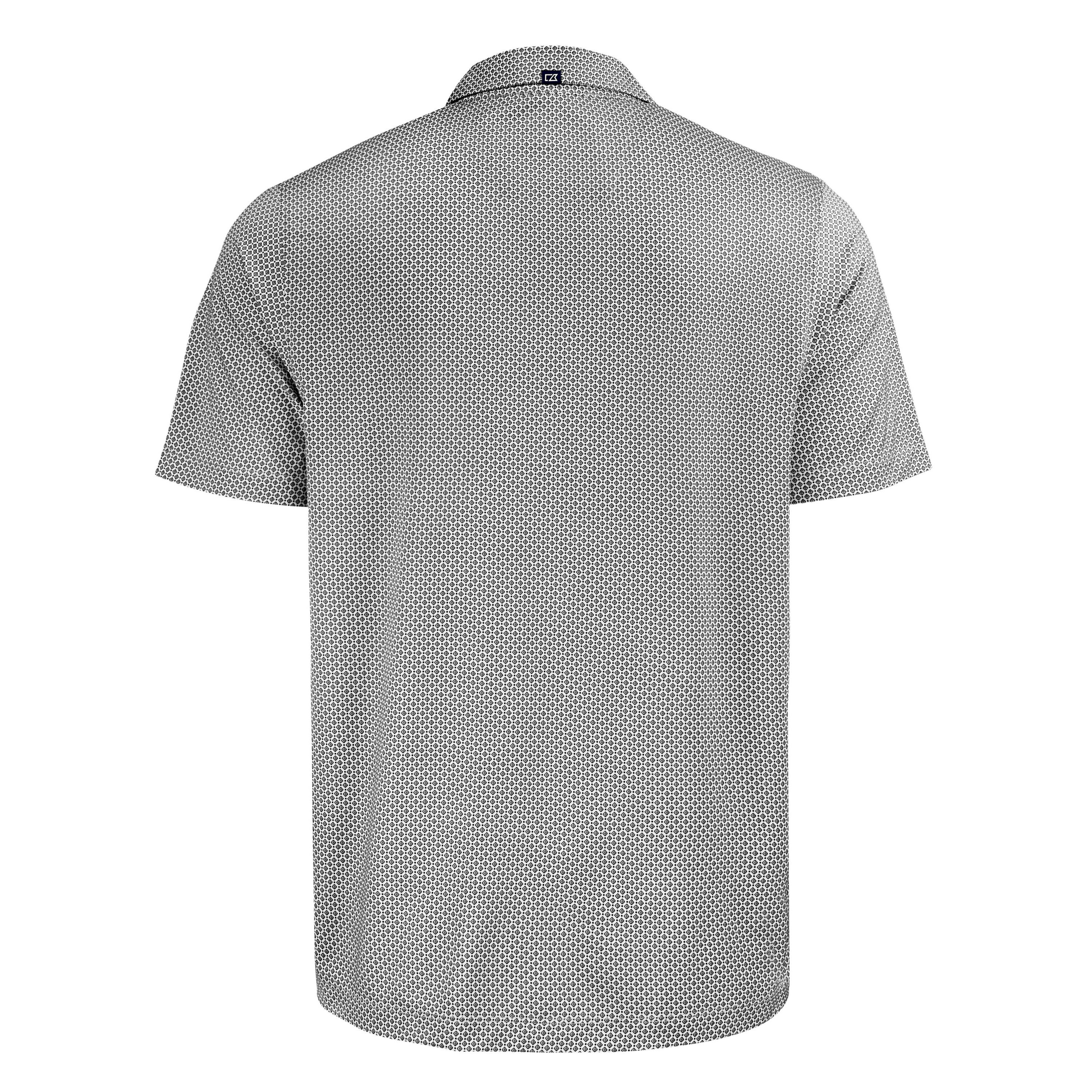 Cutter & Buck Pike Eco Diamond Dot Print Recycled Mens Big & Tall Polo