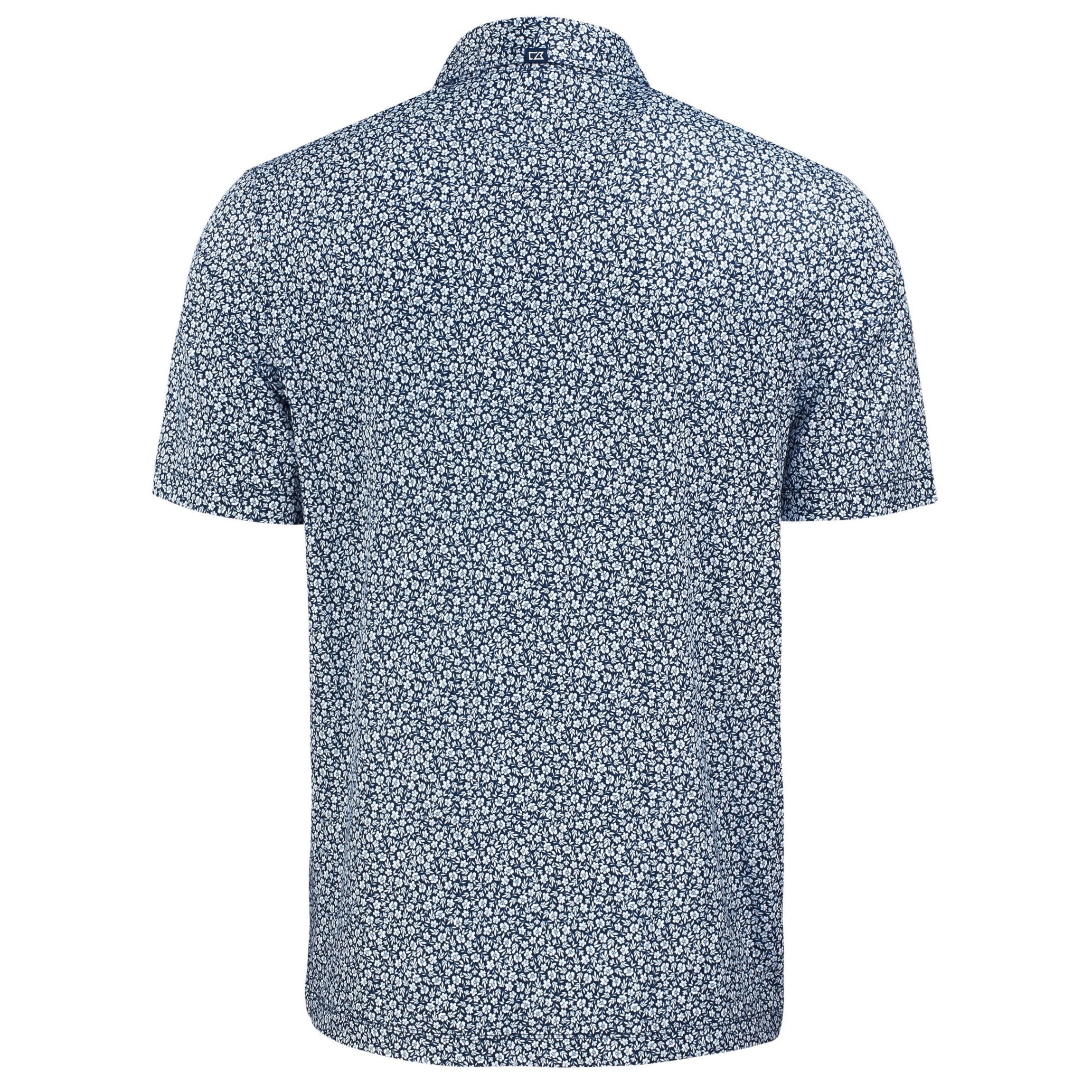 Cutter & Buck Pike Eco Flora Print Recycled Mens Big & Tall Polo