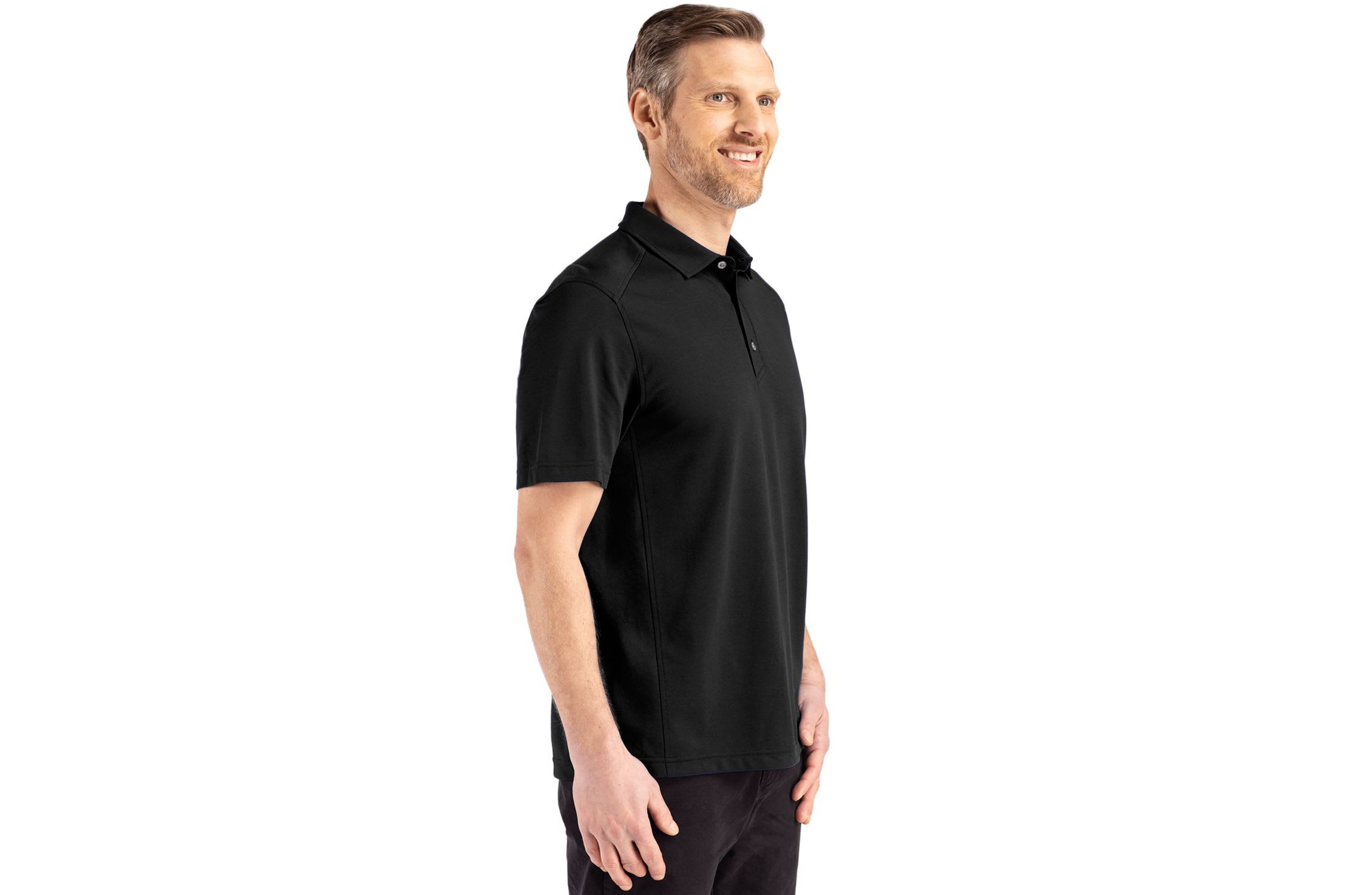 Cutter & Buck Advantage Refresh Epic Confidence Recycled Mens Big & Tall Tri-Blend Pique Polo