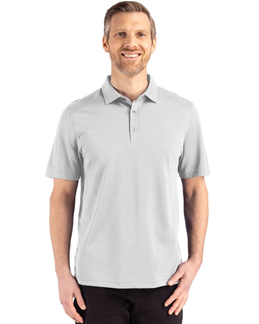 Cutter & Buck Advantage Refresh Epic Confidence Recycled Mens Big & Tall Tri-Blend Pique Polo
