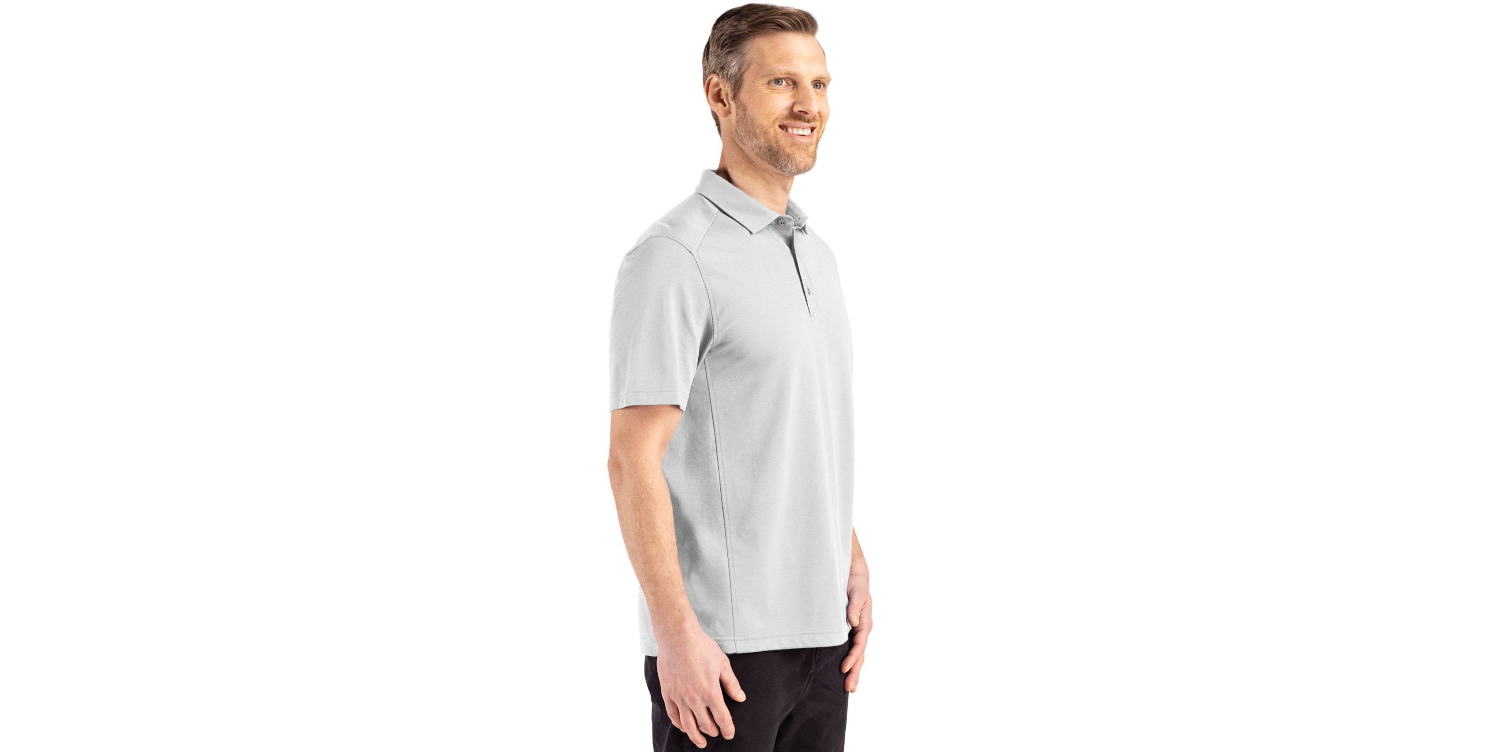 Cutter & Buck Advantage Refresh Epic Confidence Recycled Mens Big & Tall Tri-Blend Pique Polo