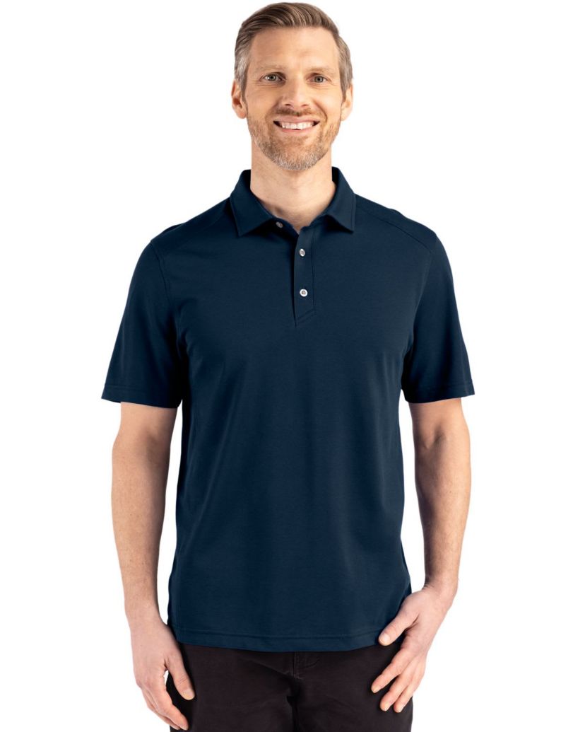 Cutter & Buck Advantage Refresh Epic Confidence Recycled Mens Big & Tall Tri-Blend Pique Polo