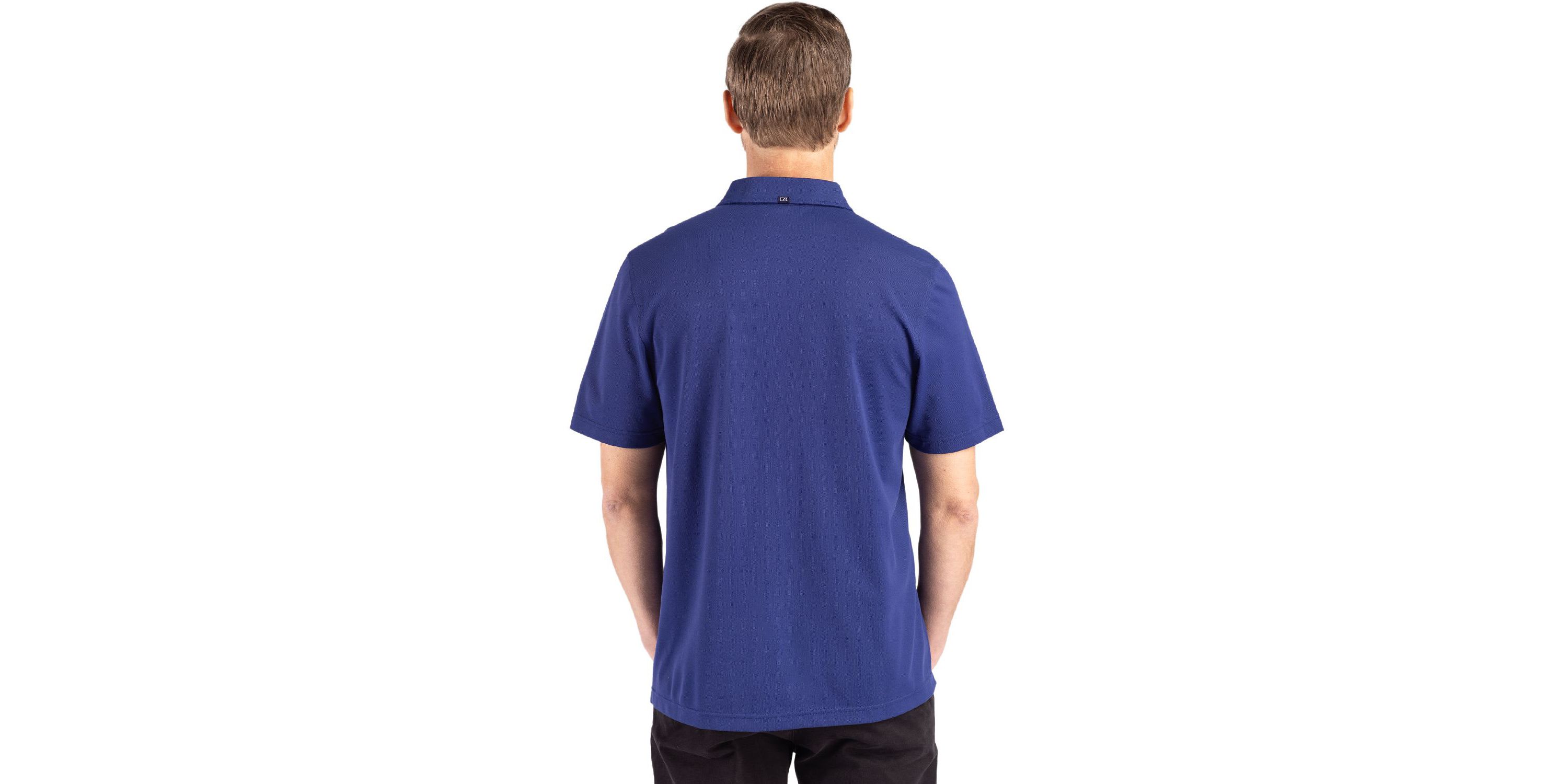 Cutter & Buck Advantage Refresh Epic Confidence Recycled Mens Big & Tall Tri-Blend Pique Polo