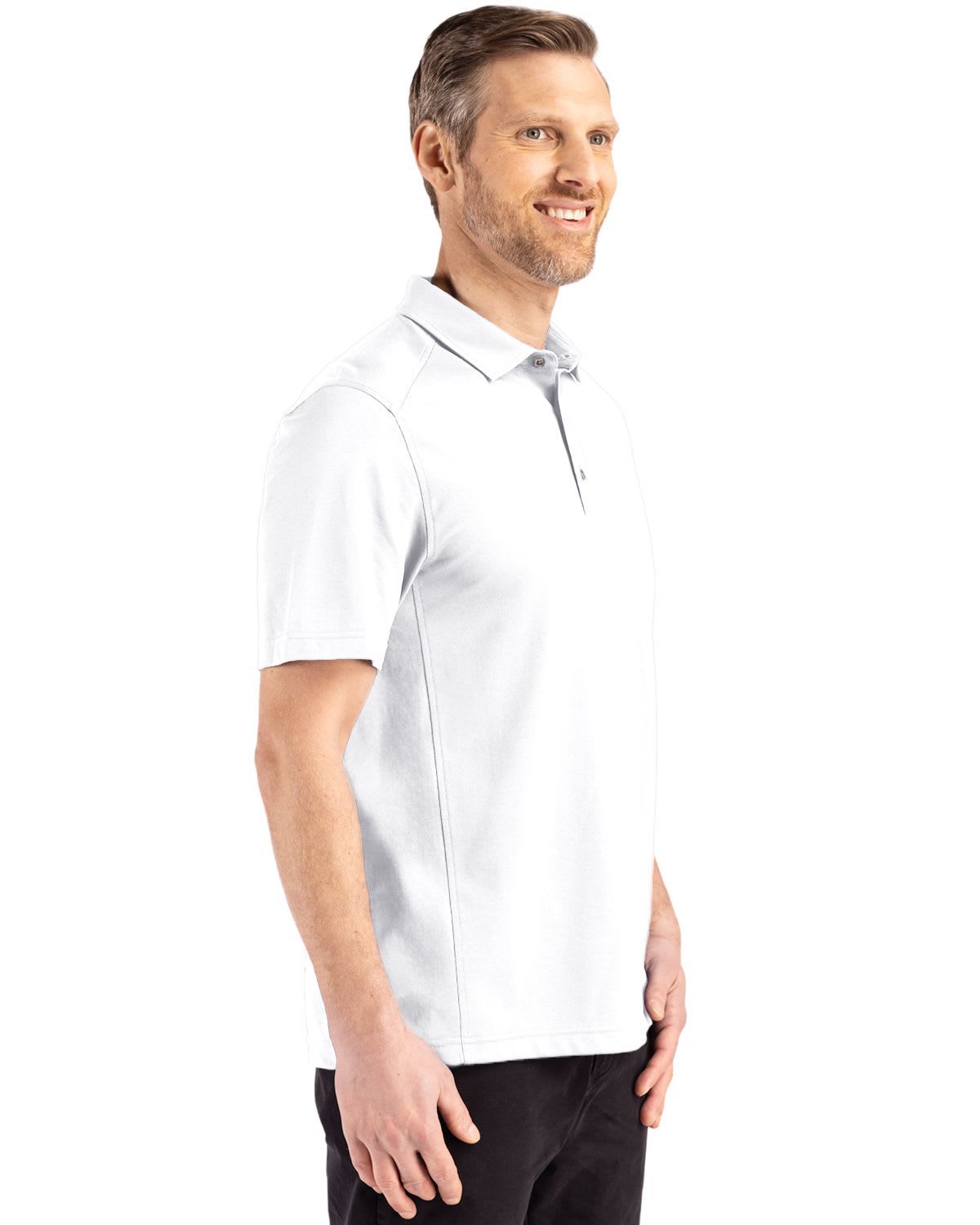 Cutter & Buck Advantage Refresh Epic Confidence Recycled Mens Big & Tall Tri-Blend Pique Polo