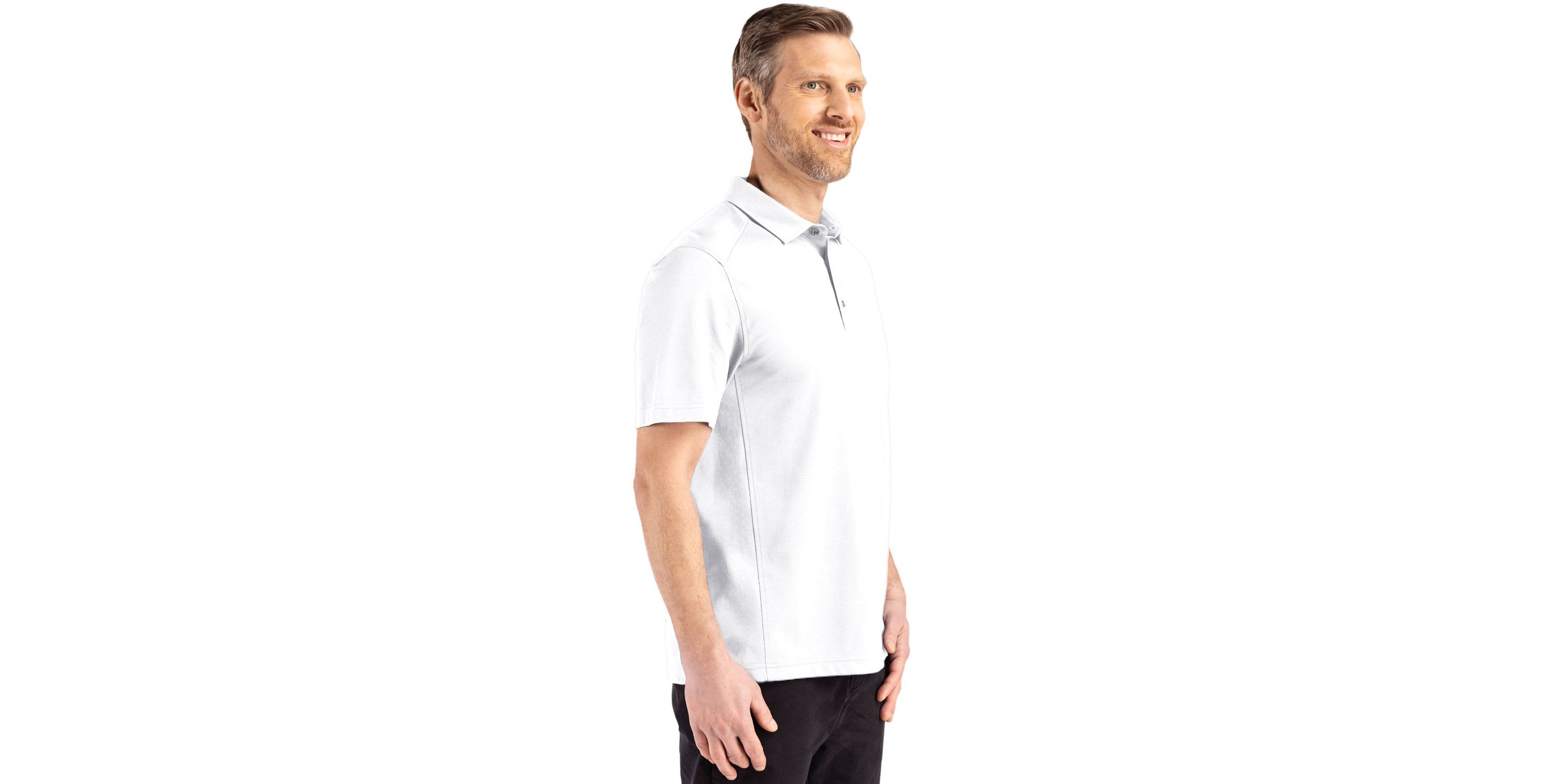 Cutter & Buck Advantage Refresh Epic Confidence Recycled Mens Big & Tall Tri-Blend Pique Polo