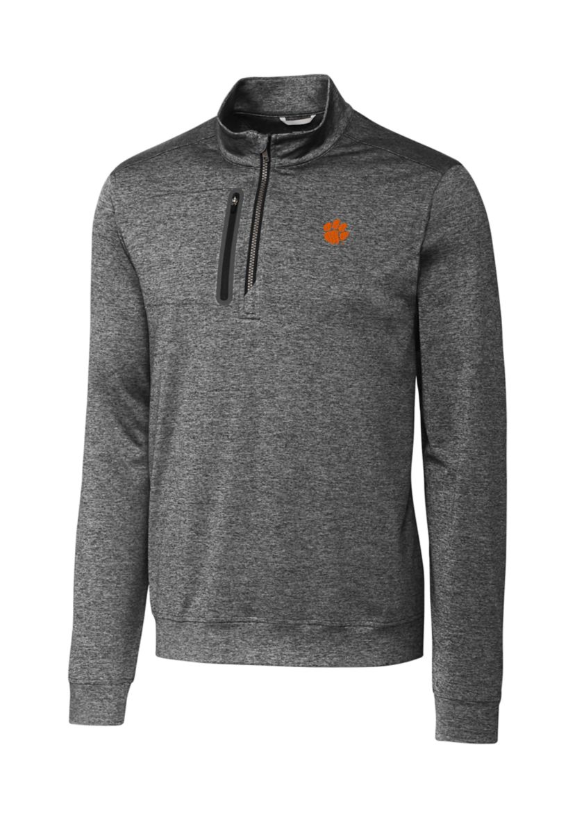 Big & Tall NCAA Clemson Tigers Stealth Half Zip