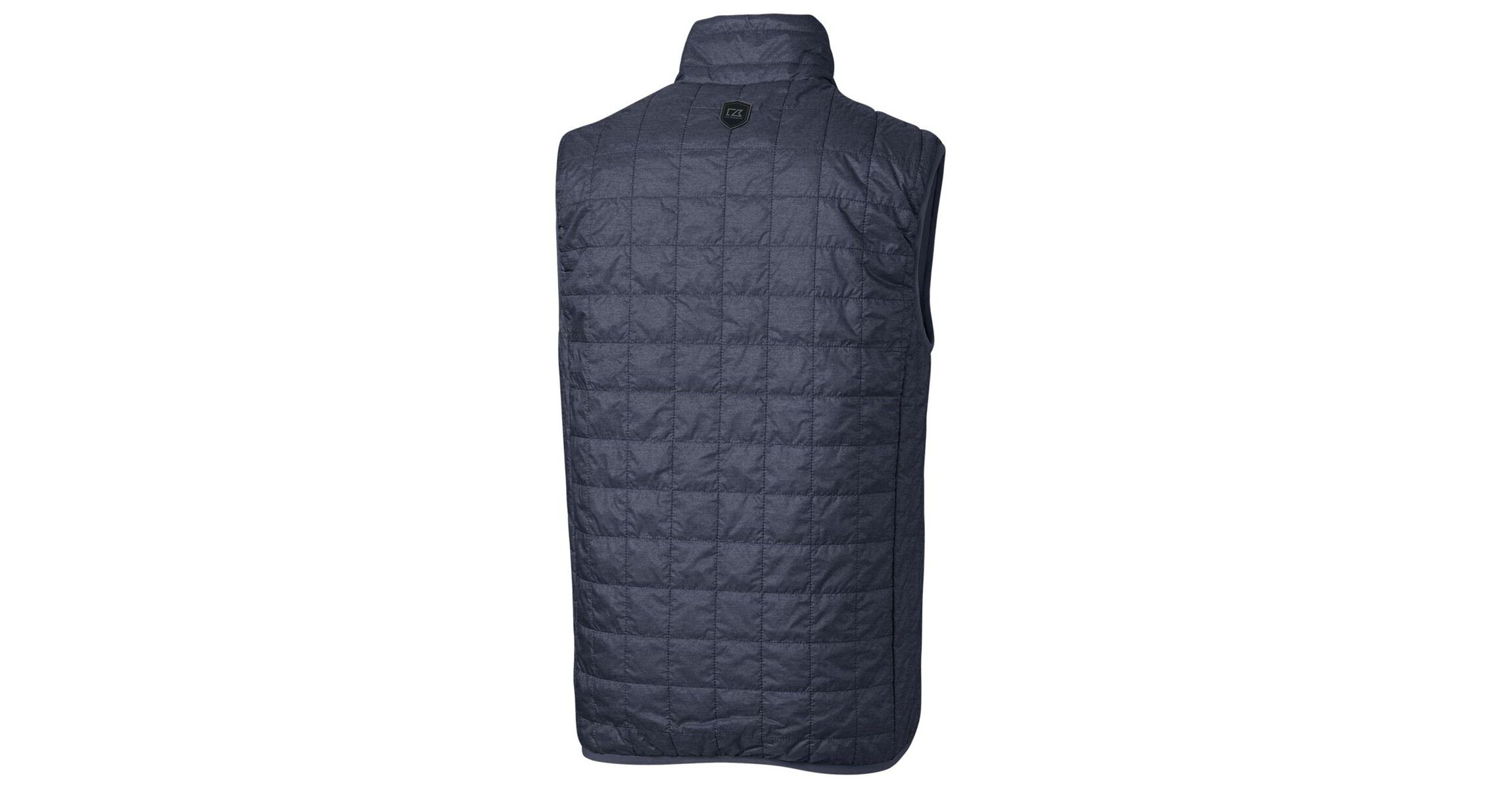 Georgia Tech Yellow Jackets NCAA Heathered Georgia Tech Jackets Big & Tall Rainier PrimaLoft Eco Full-Zip Puffer Vest