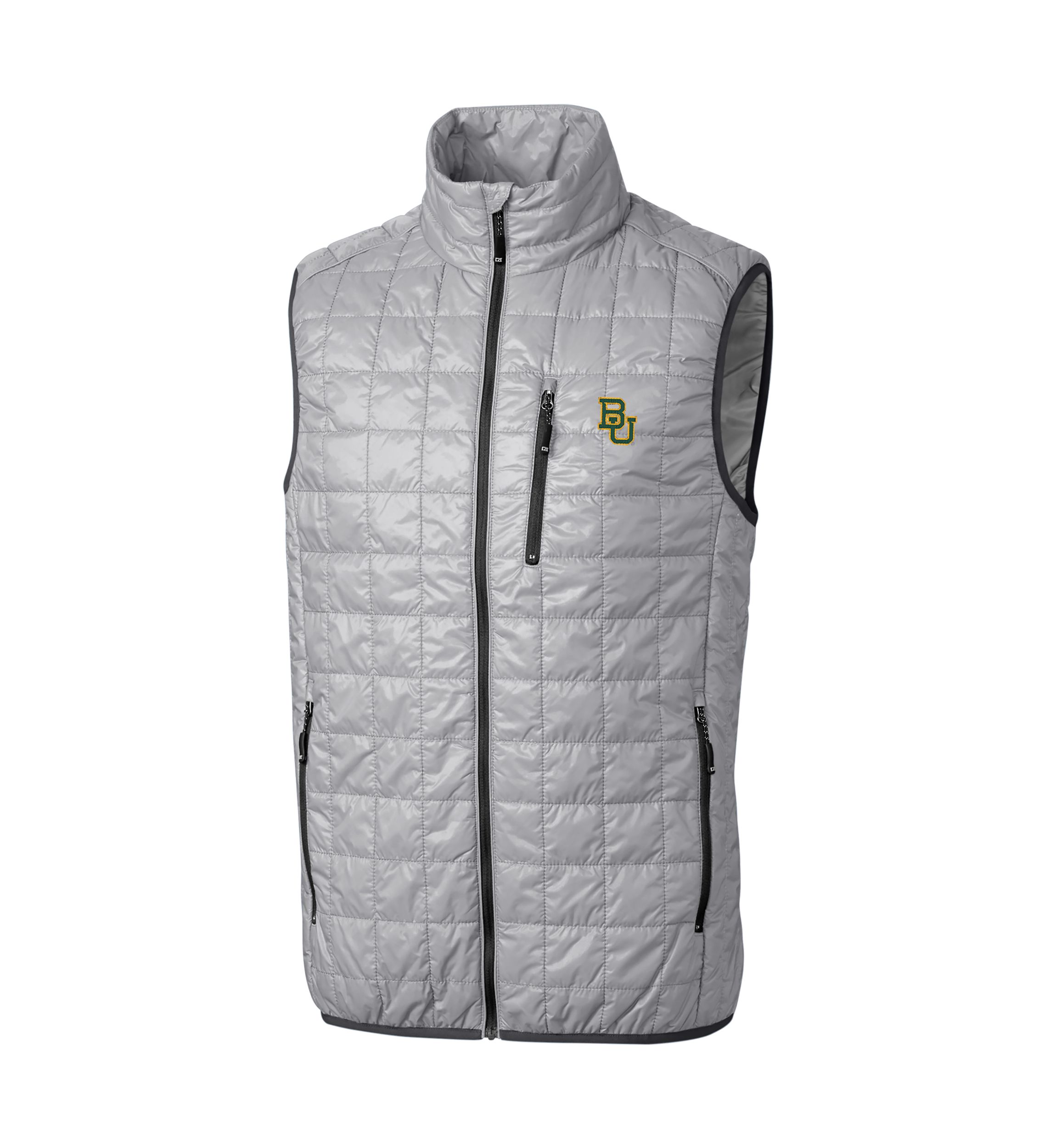 NCAA Baylor Bears Big & Tall Rainier PrimaLoft Eco Full-Zip Puffer Vest
