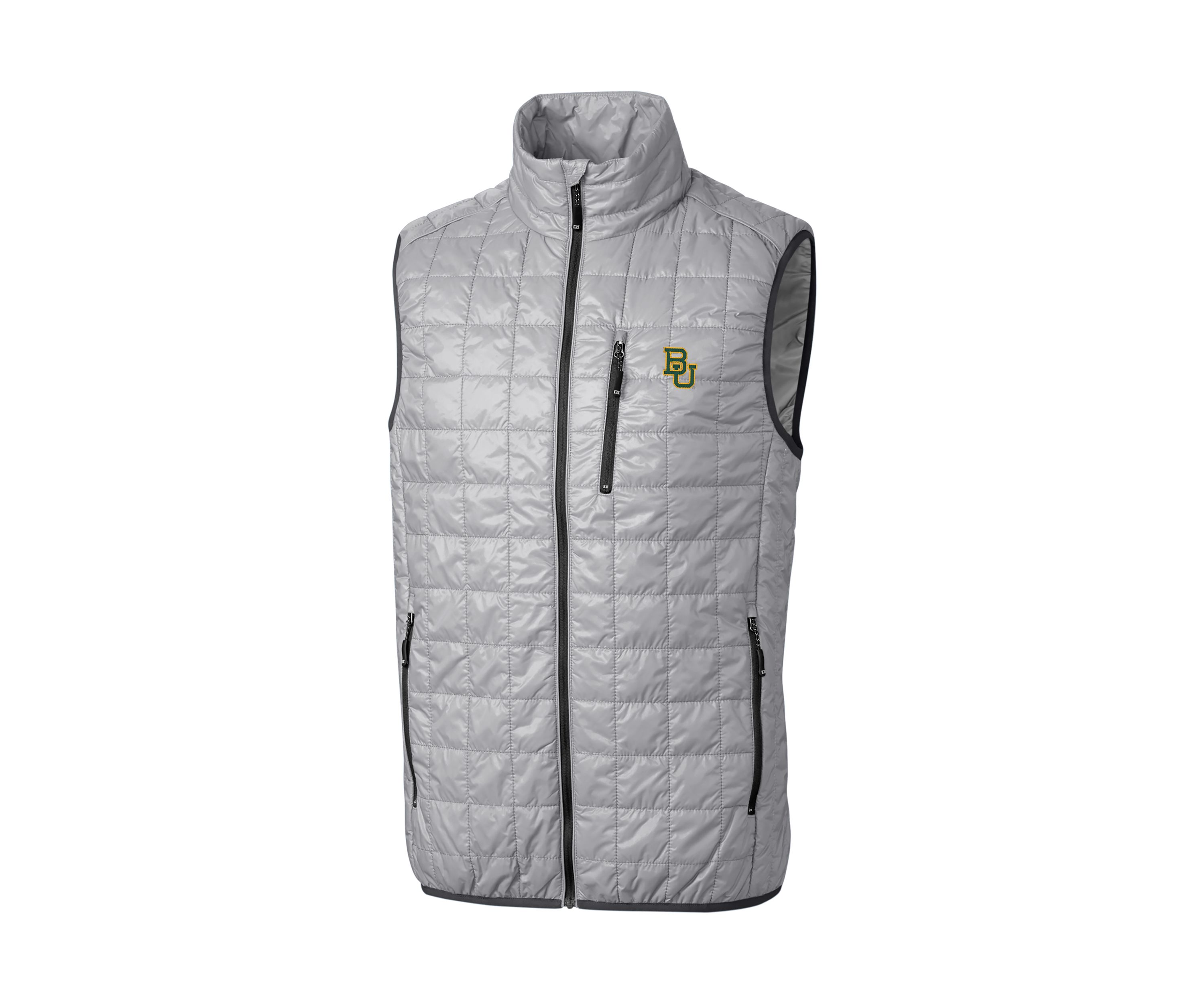 NCAA Baylor Bears Big & Tall Rainier PrimaLoft Eco Full-Zip Puffer Vest