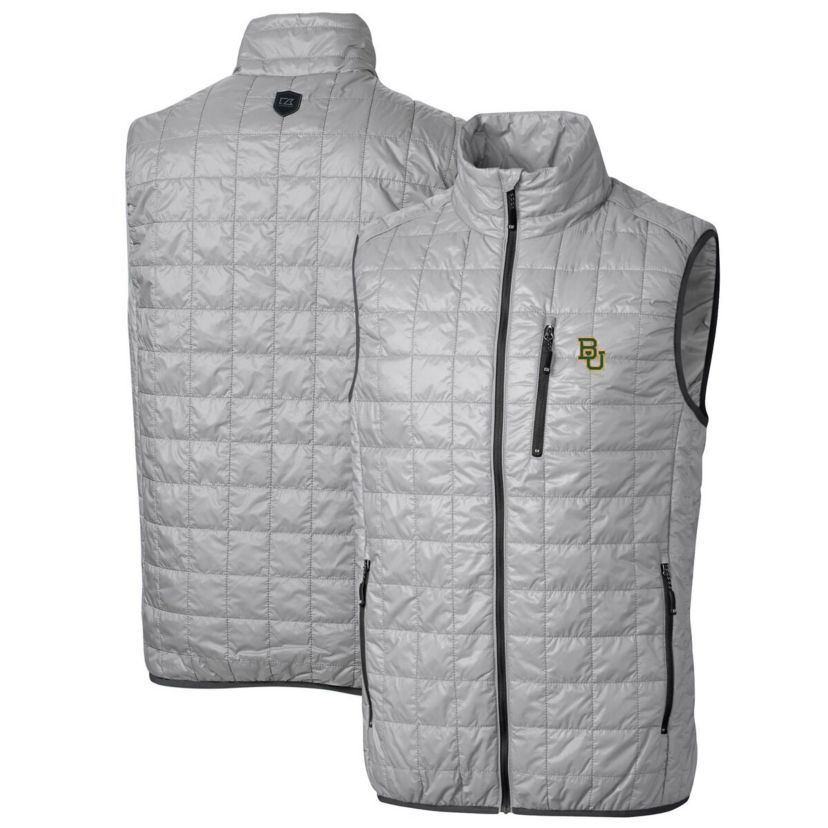 NCAA Baylor Bears Big & Tall Rainier PrimaLoft Eco Full-Zip Puffer Vest