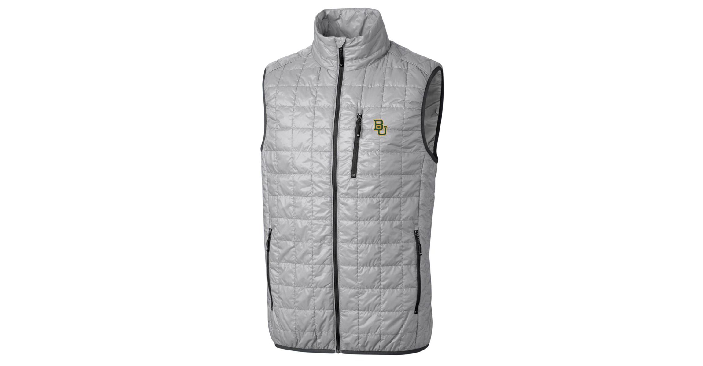 NCAA Baylor Bears Big & Tall Rainier PrimaLoft Eco Full-Zip Puffer Vest