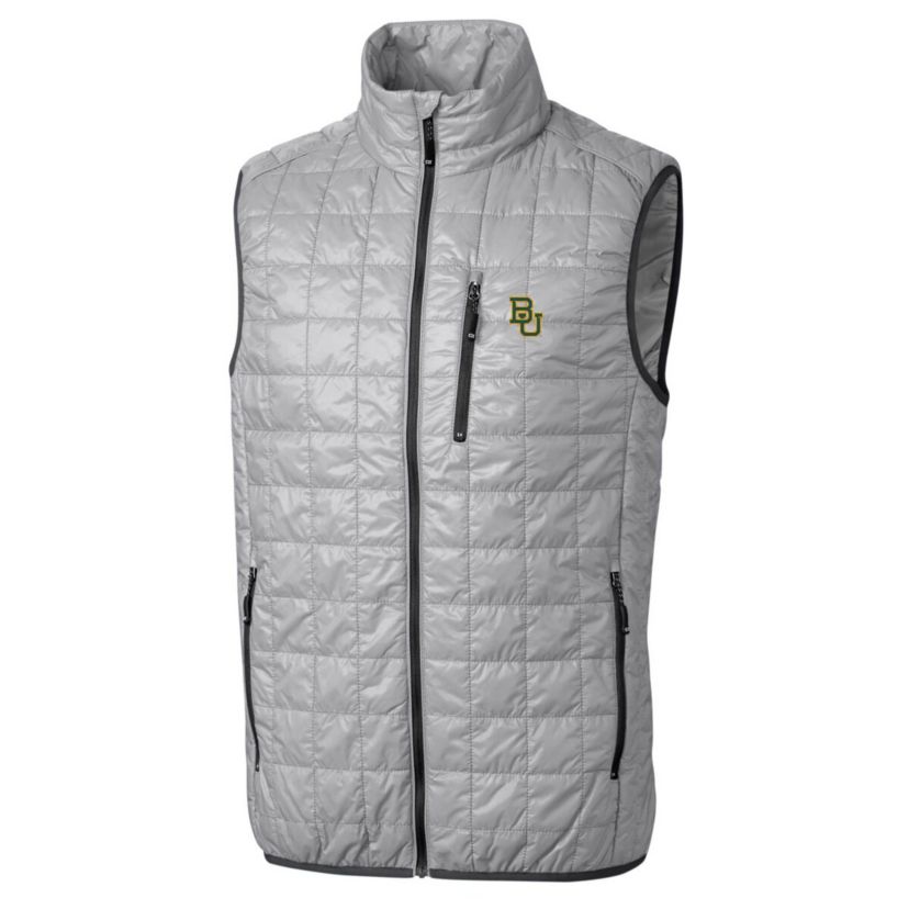 NCAA Baylor Bears Big & Tall Rainier PrimaLoft Eco Full-Zip Puffer Vest