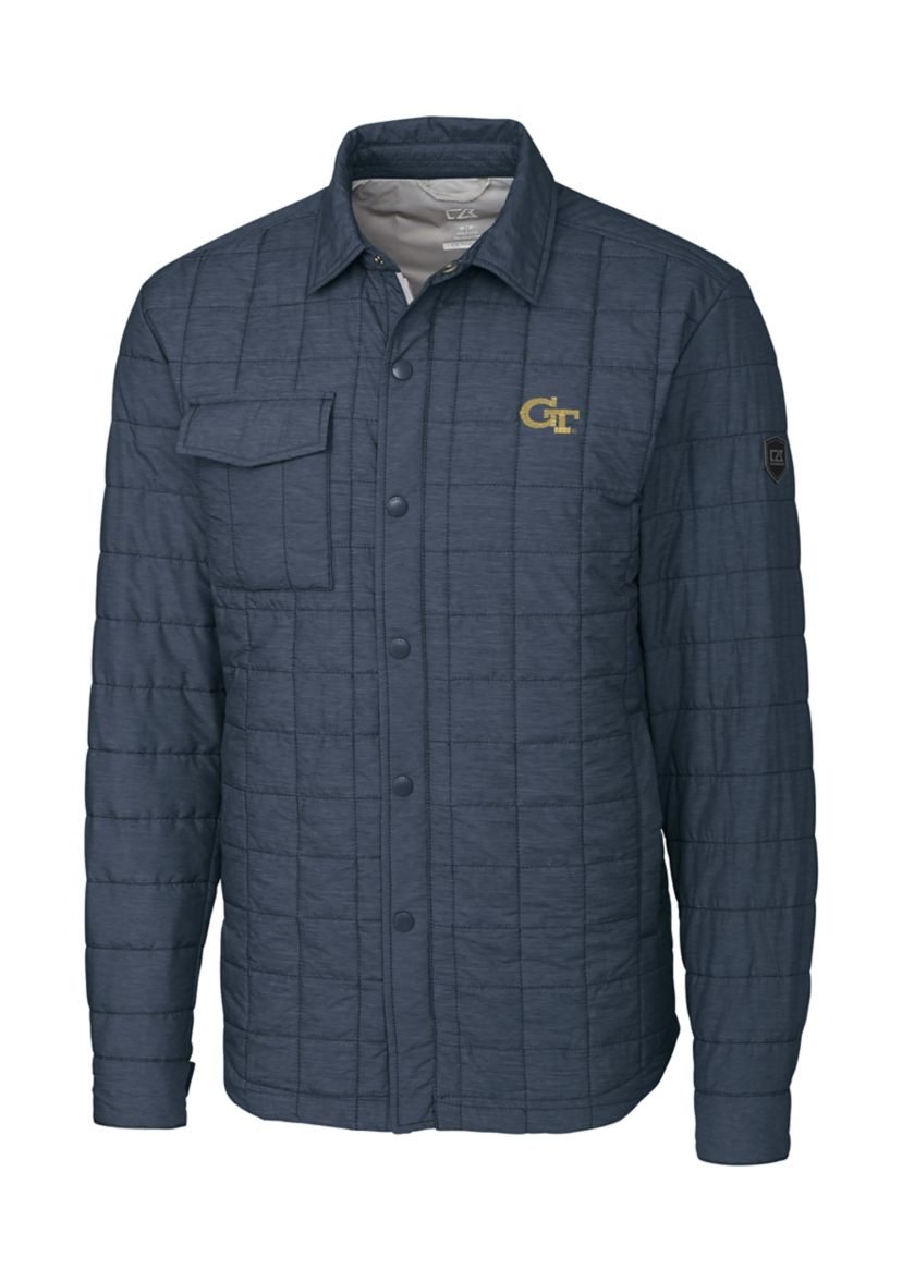 Big & Tall NCAA Georgia Tech Yellow Jackets Rainier Shirt Jacket