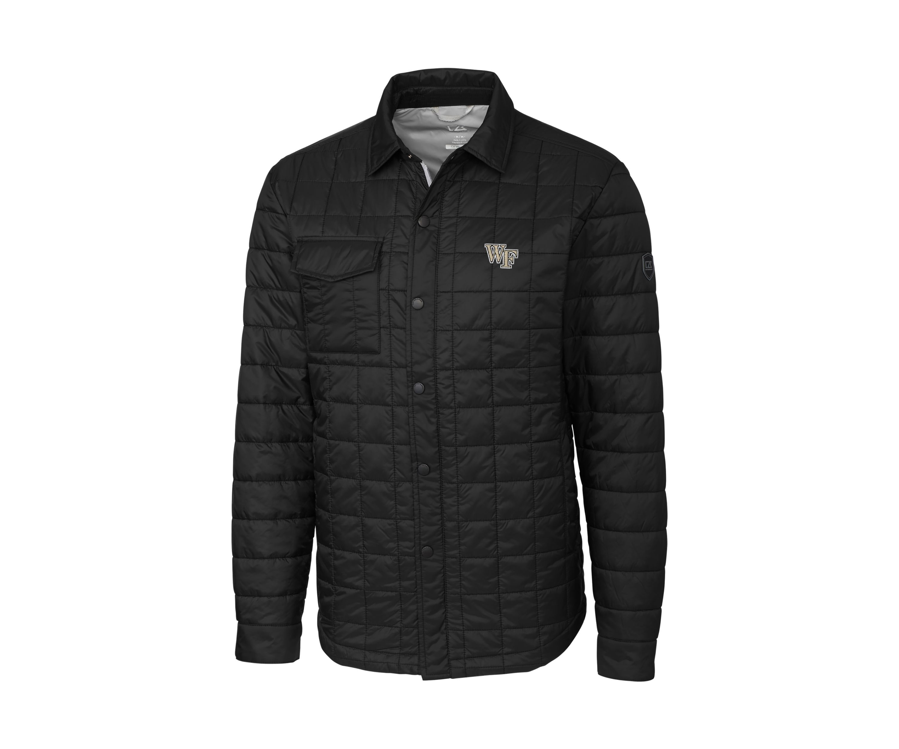 Big & Tall NCAA Wake Forest Demon Deacons Rainier Shirt Jacket