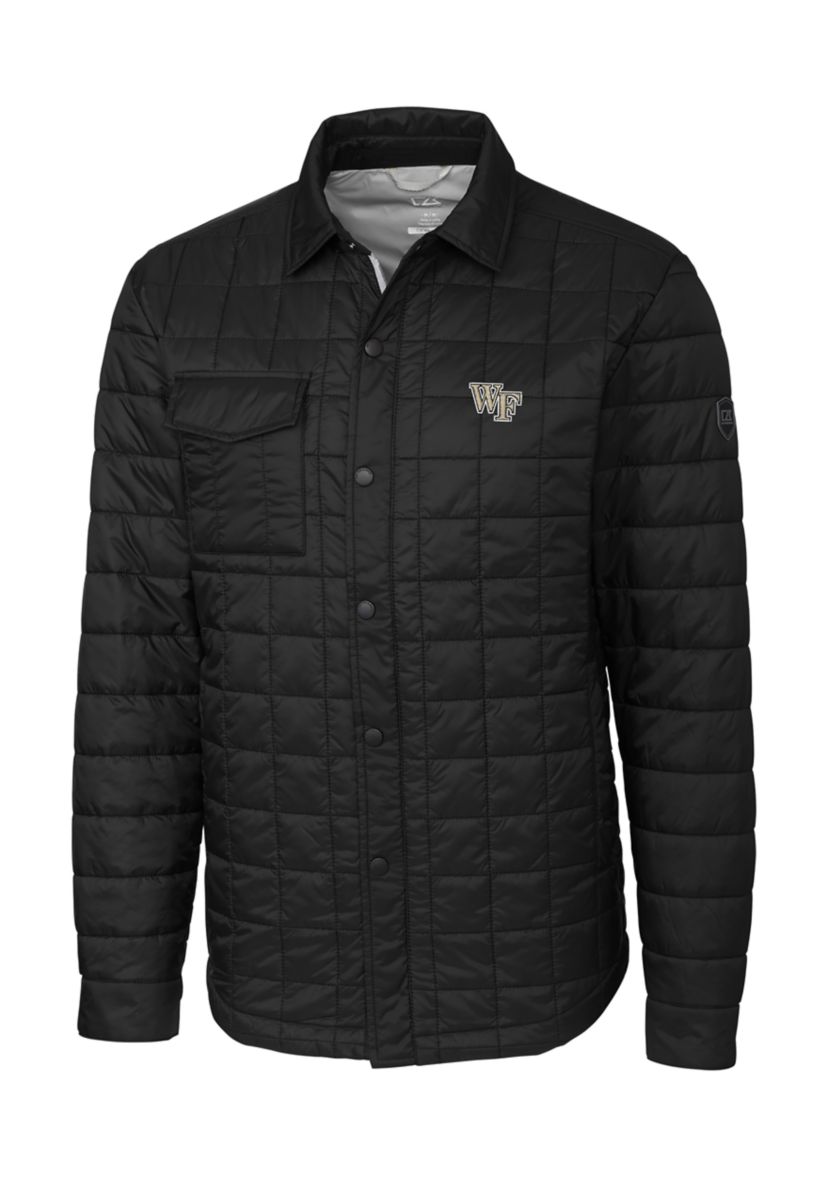 Big & Tall NCAA Wake Forest Demon Deacons Rainier Shirt Jacket